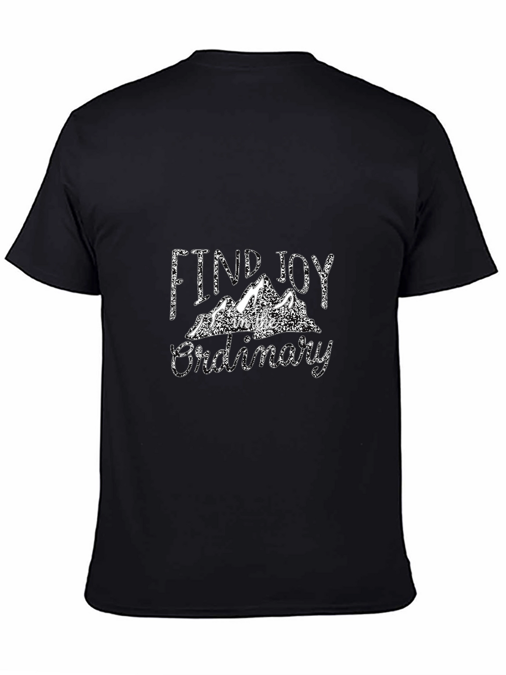 Find Joy T-Shirt - Black Graphic Tee