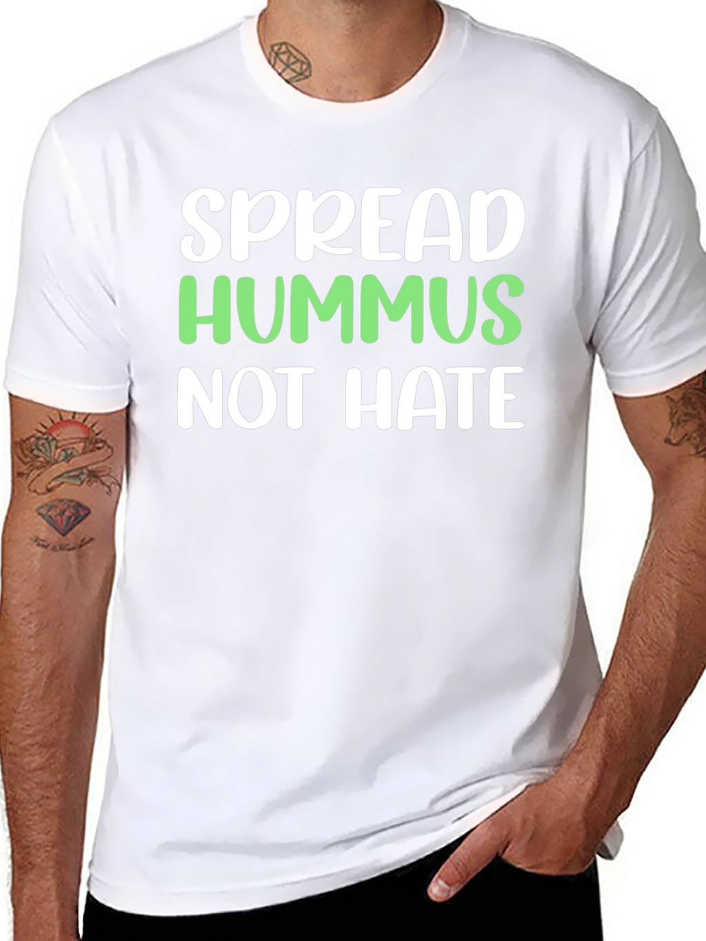 Spread Hummus Not Hate T-Shirt