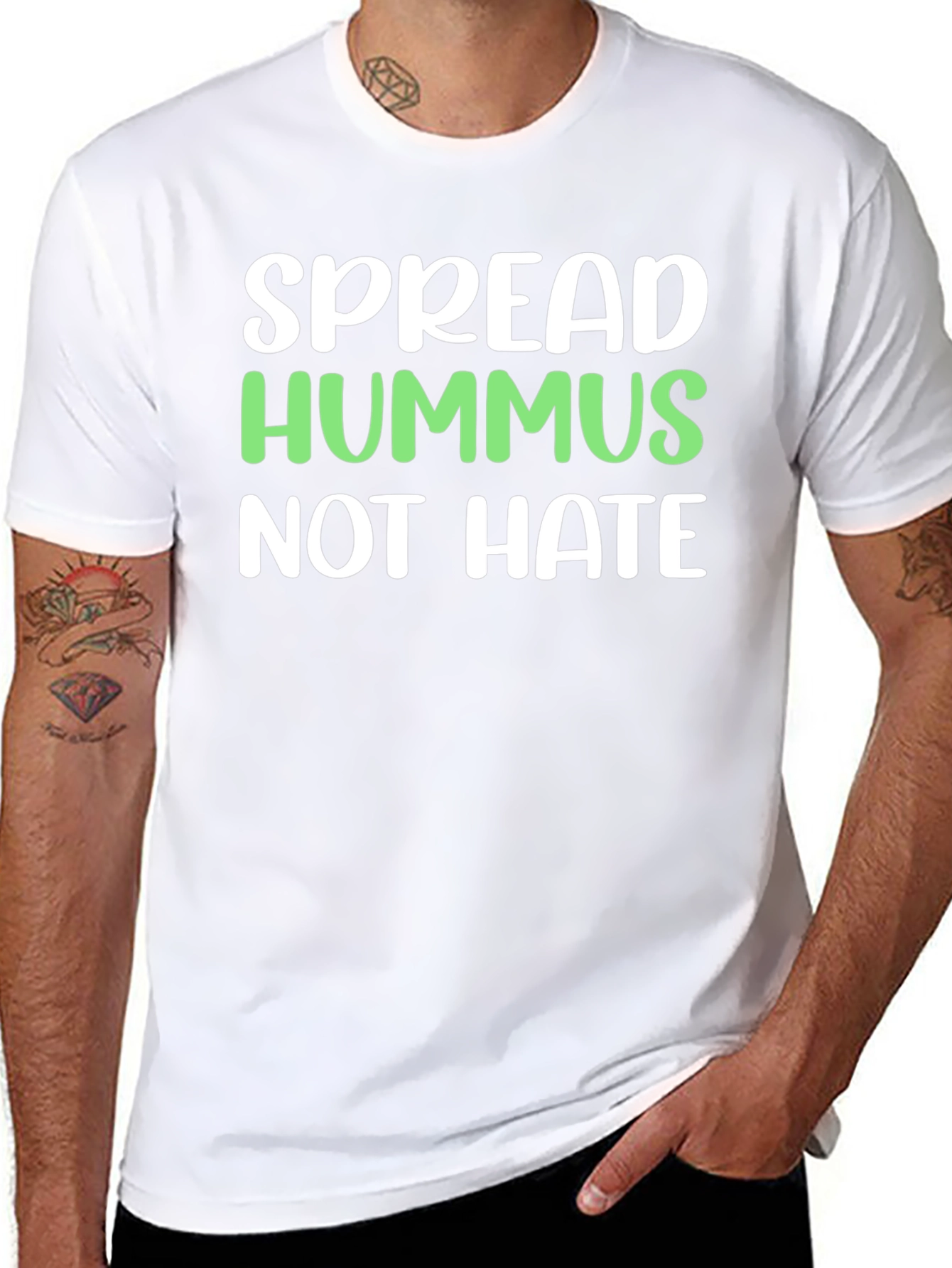 Spread Hummus Not Hate T-Shirt