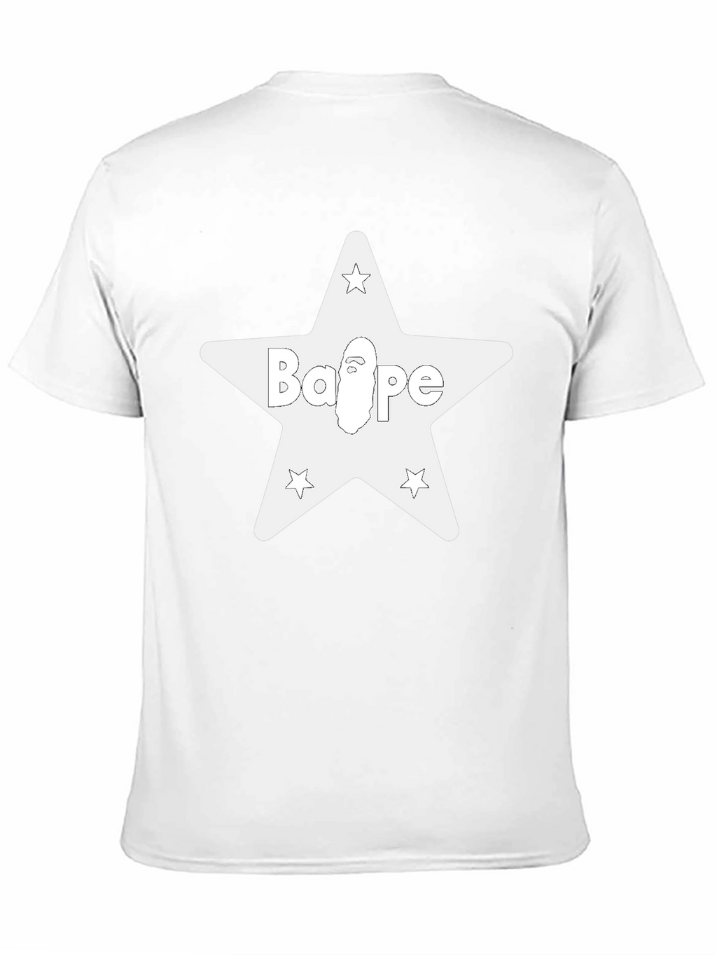 Star Logo Black Tee - Casual Graphic T-Shirt
