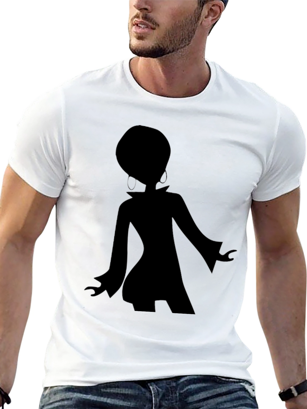 Retro Silhouette Tee - Classic Style