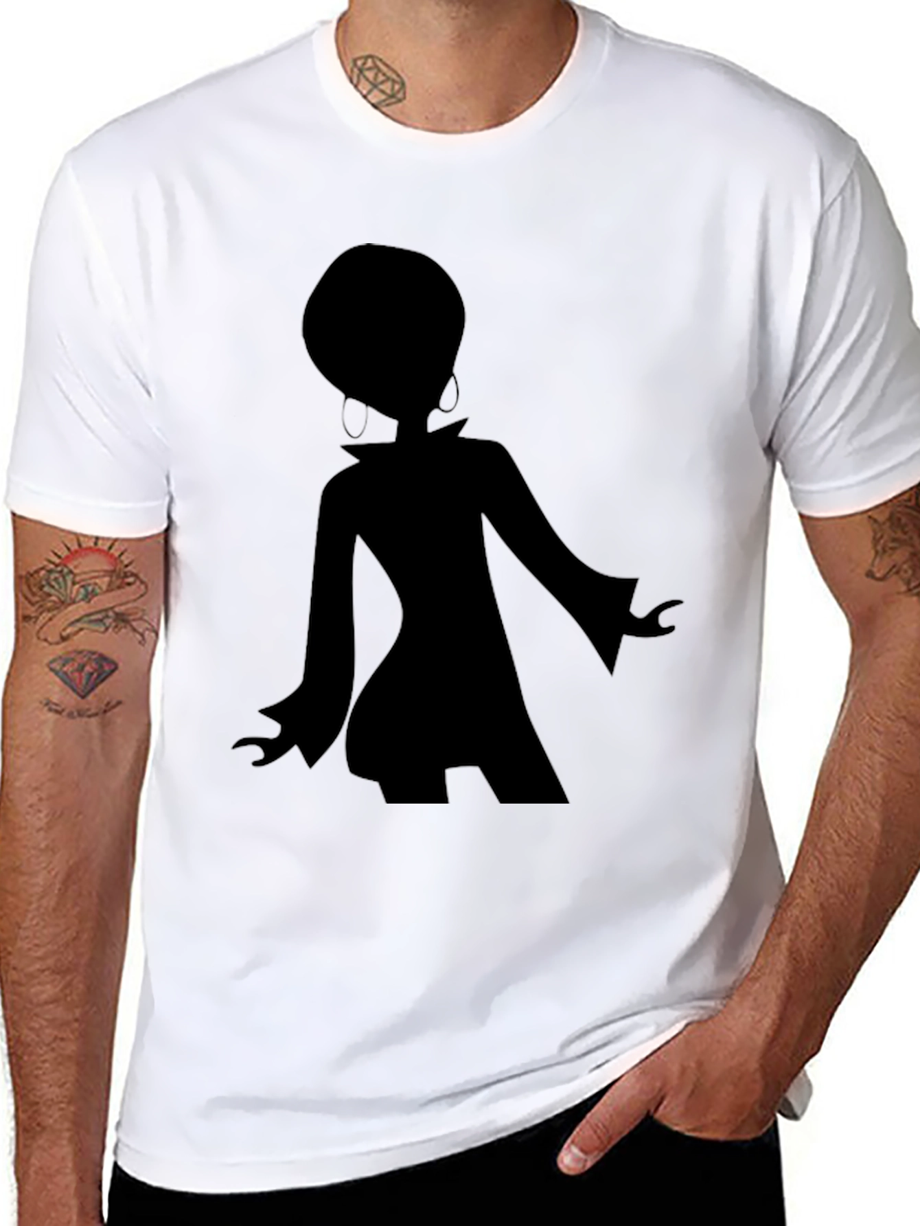 Retro Silhouette Tee - Classic Style