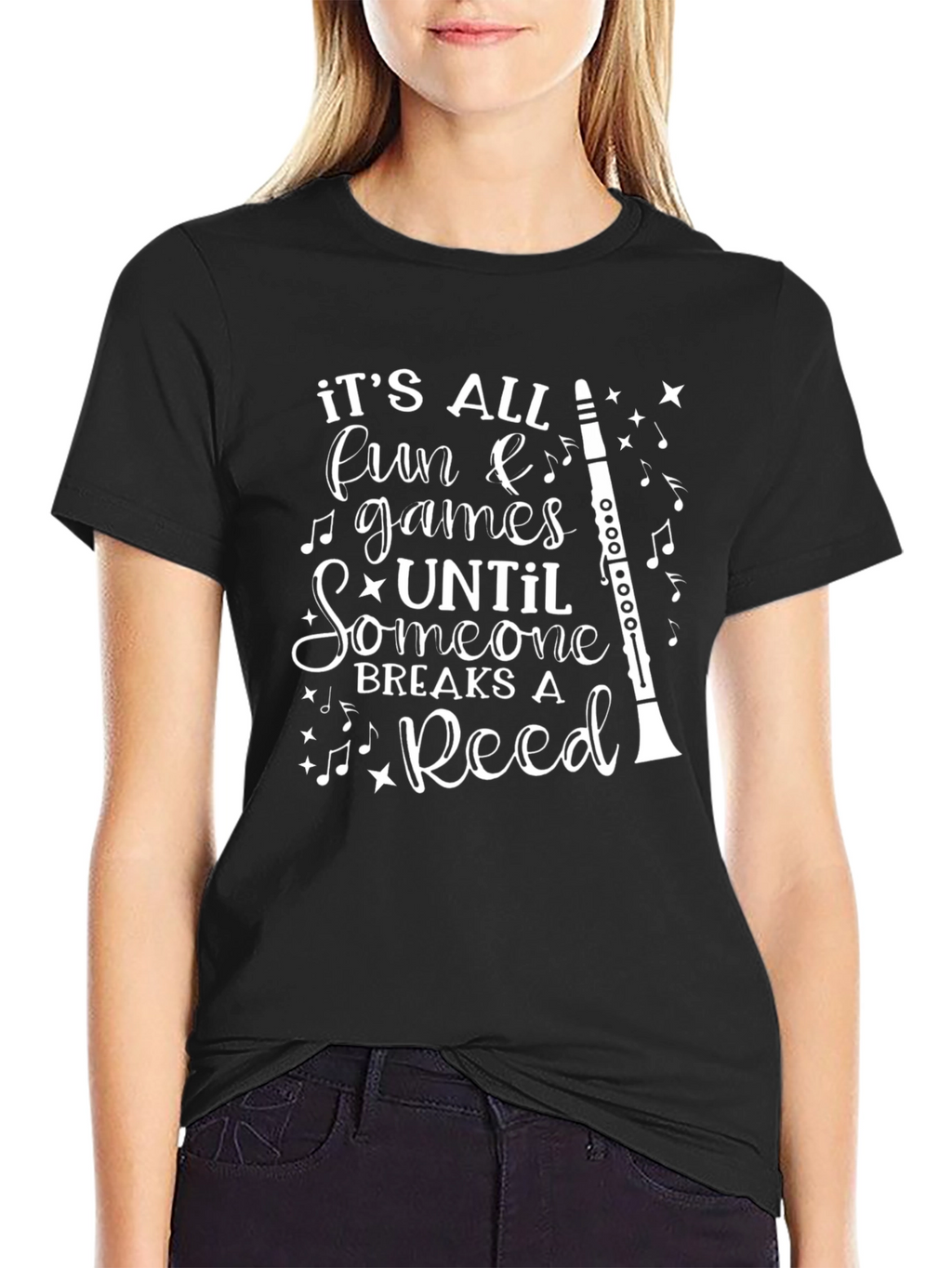 Funny Clarinet Player T-Shirt