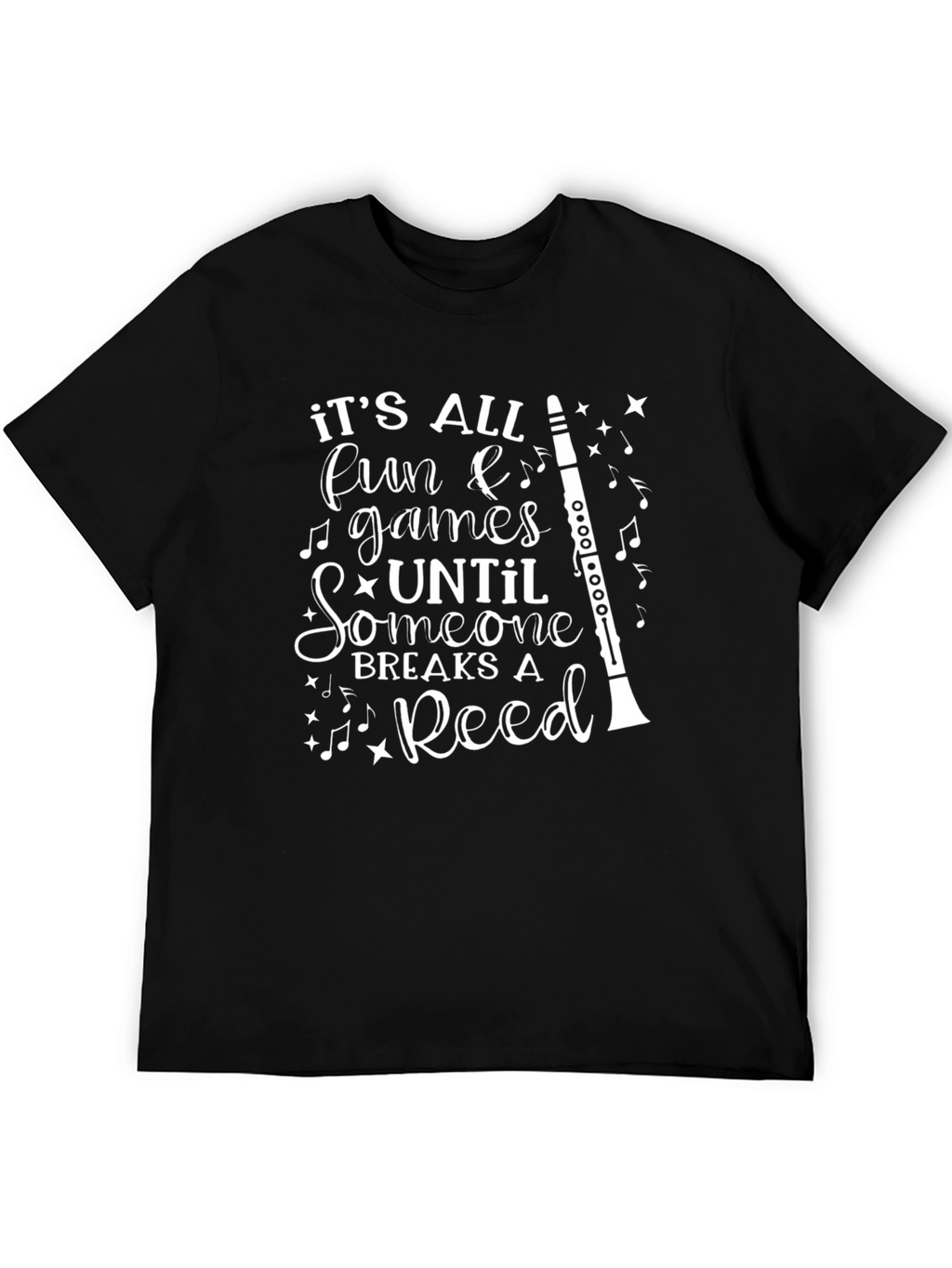 Funny Clarinet Player T-Shirt