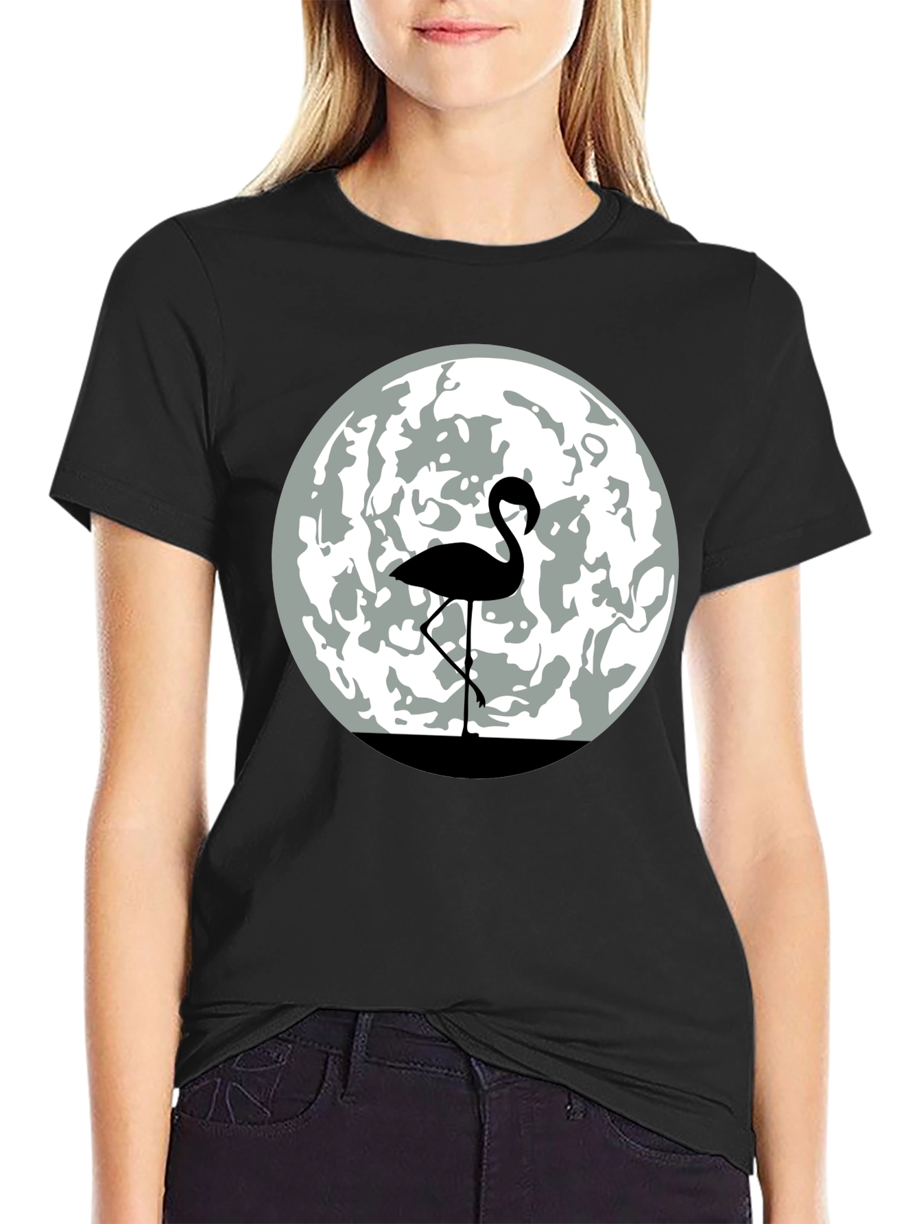 Flamingo Moon T-Shirt