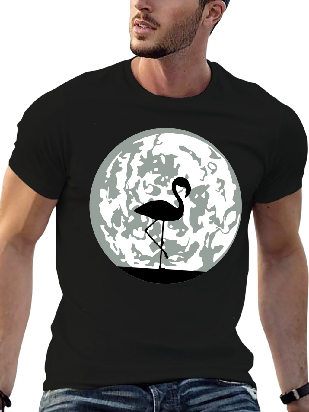 Flamingo Moon T-Shirt
