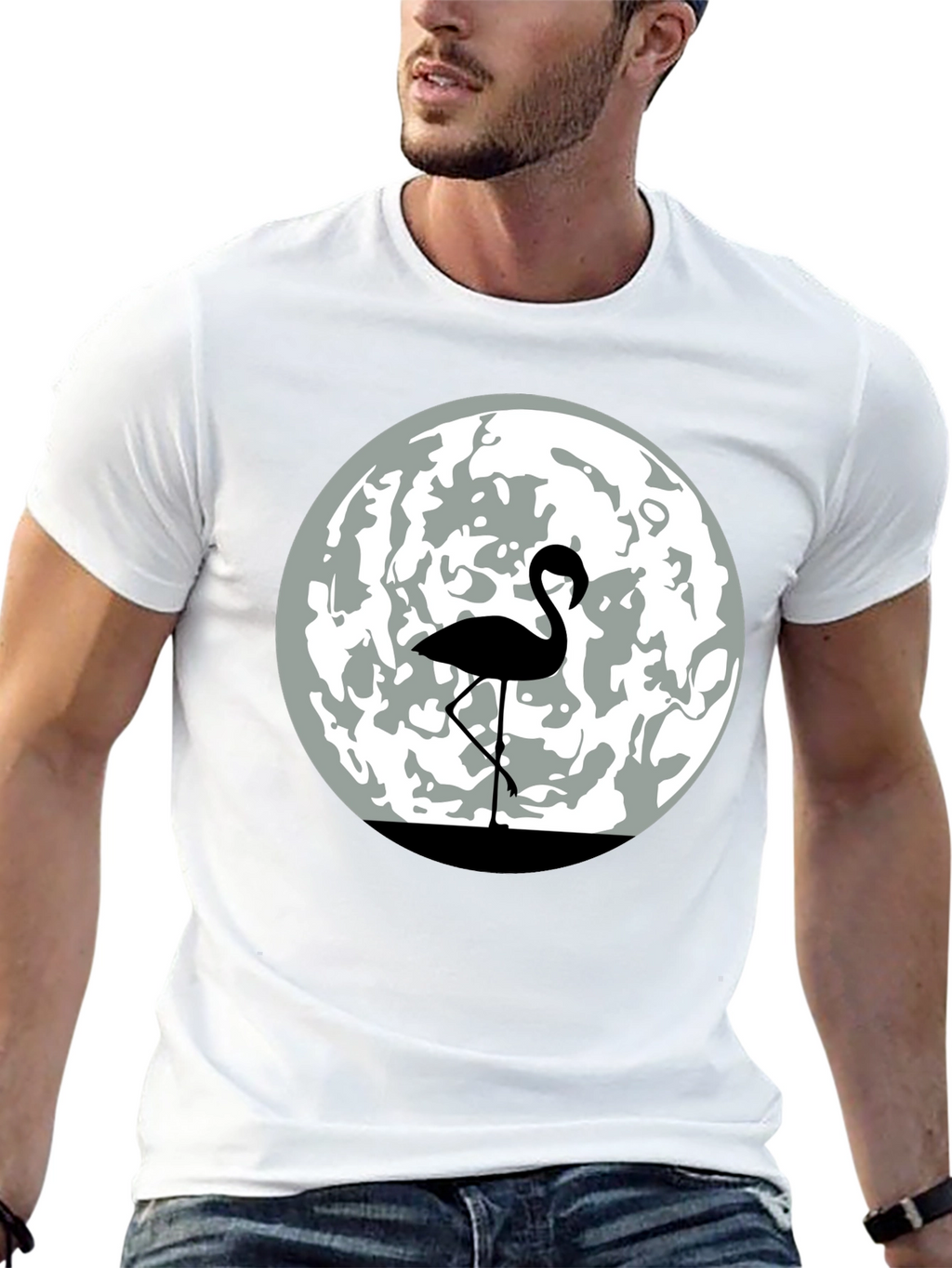 Flamingo Moon T-Shirt