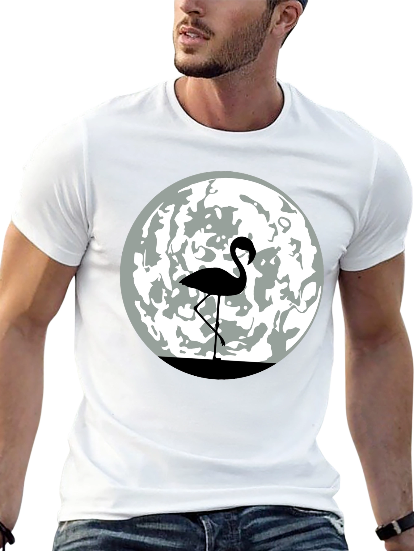 Flamingo Moon T-Shirt