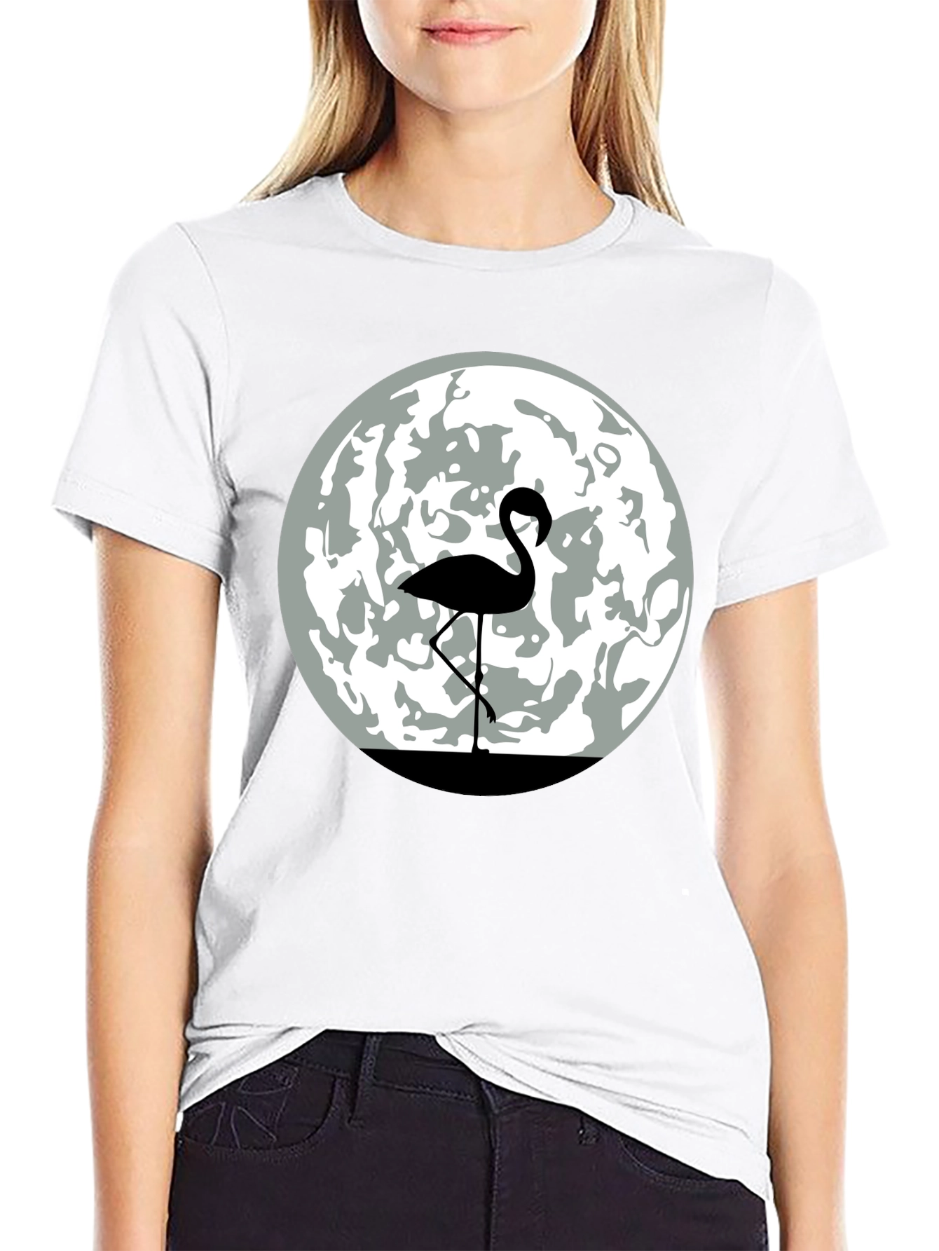 Flamingo Moon T-Shirt