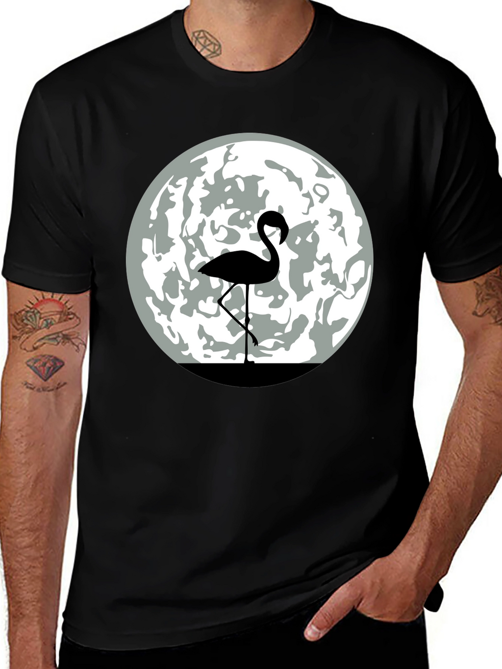 Flamingo Moon T-Shirt
