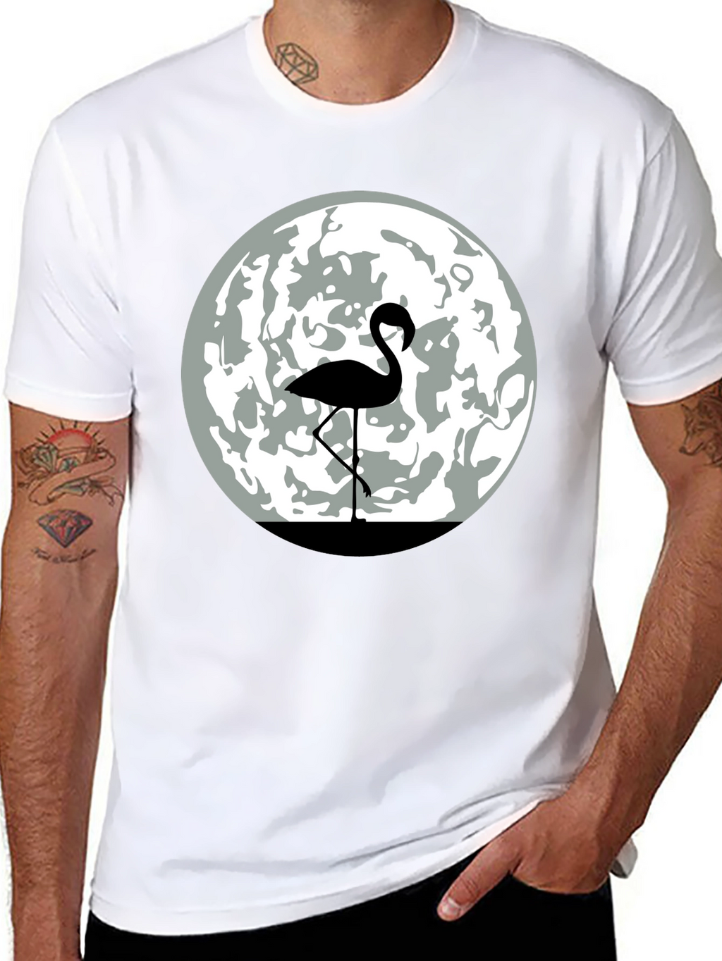 Flamingo Moon T-Shirt