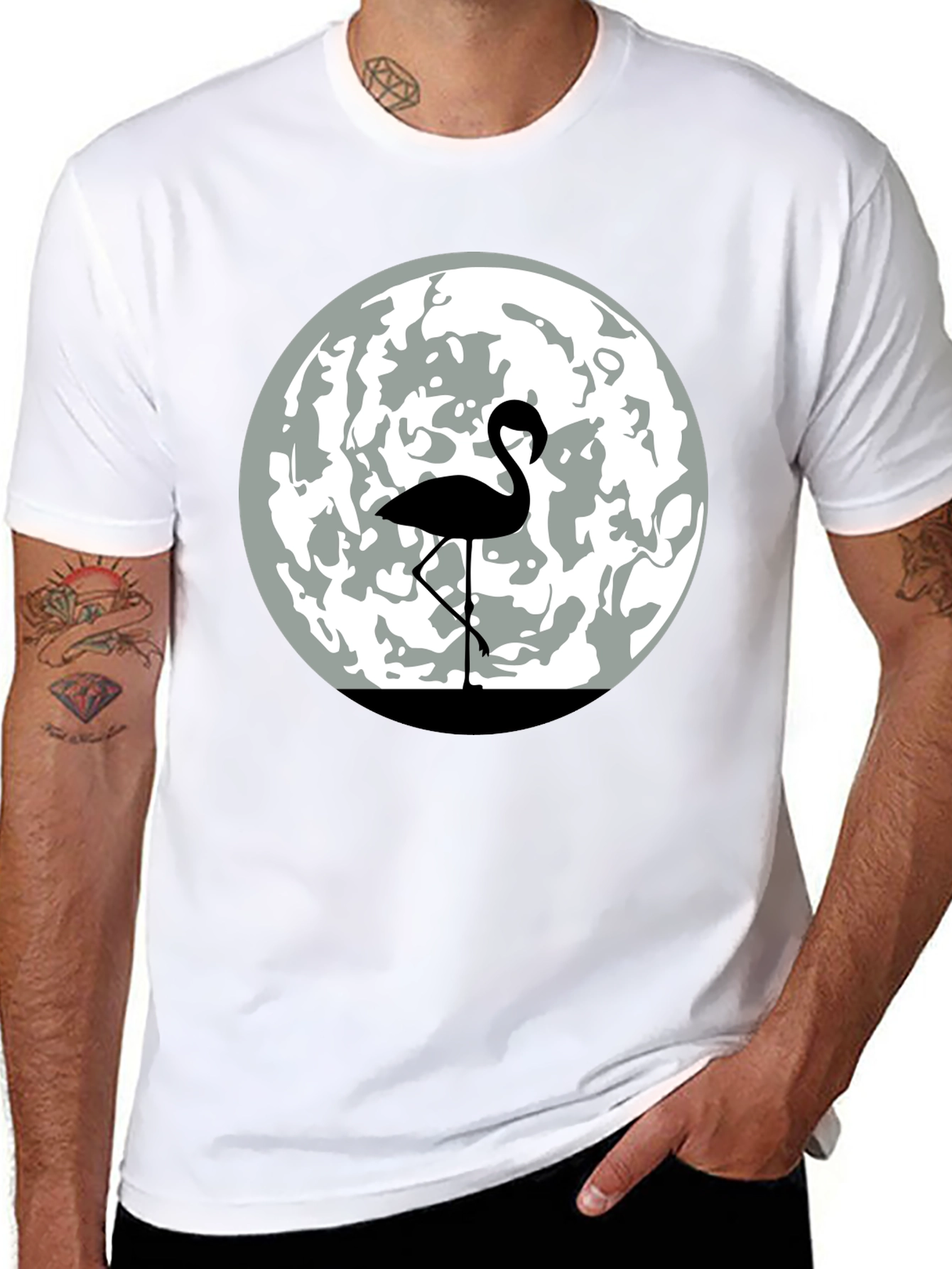 Flamingo Moon T-Shirt