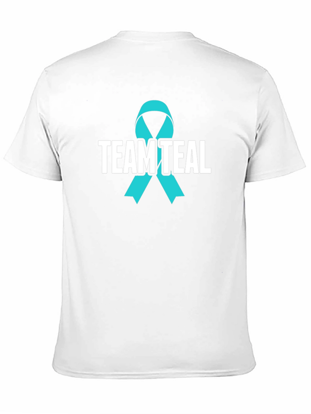 Team Teal Awareness Ribbon Graphic T-Shirt