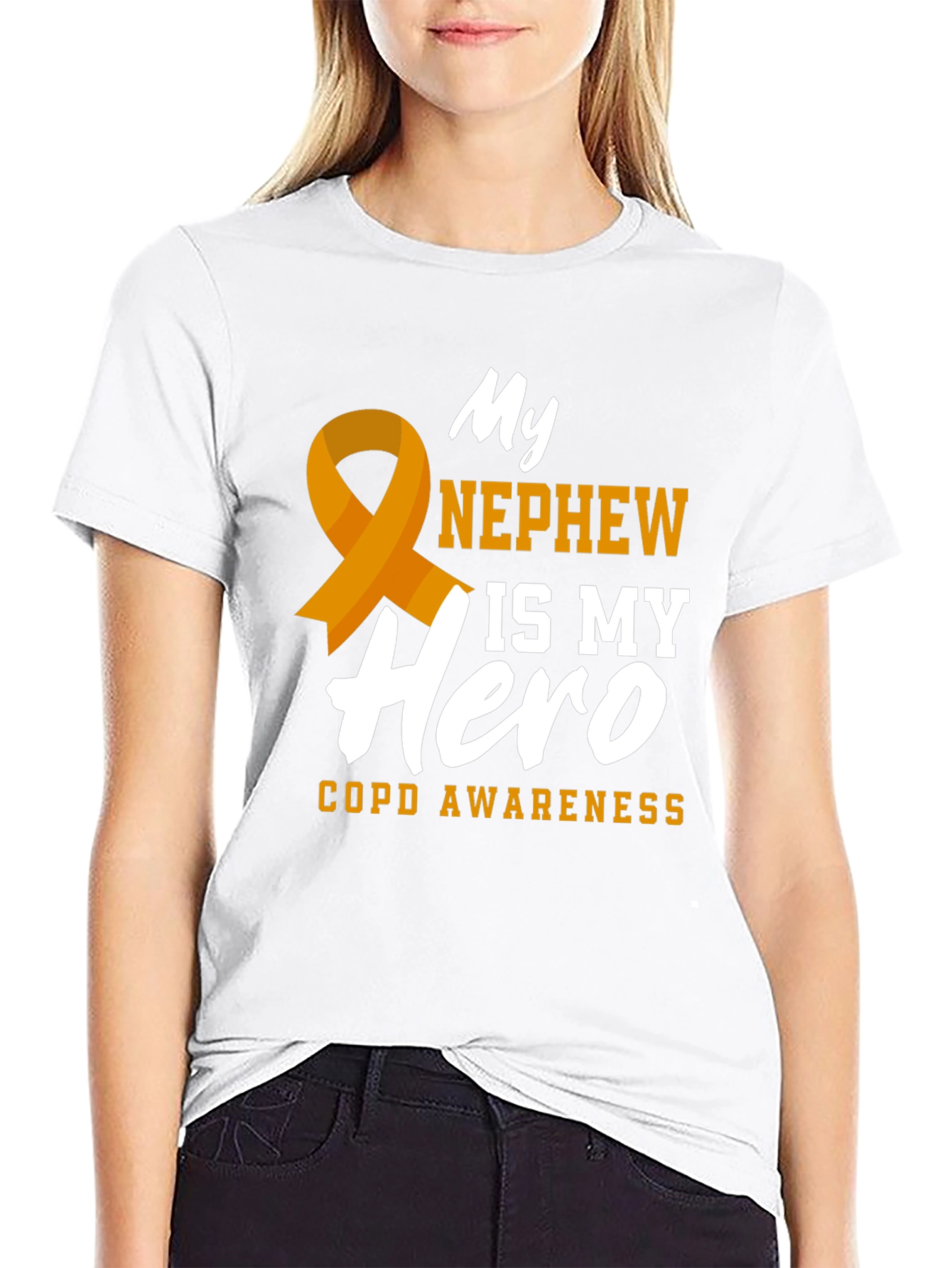 My Nephew is My Hero COPD Awareness T-Shirt