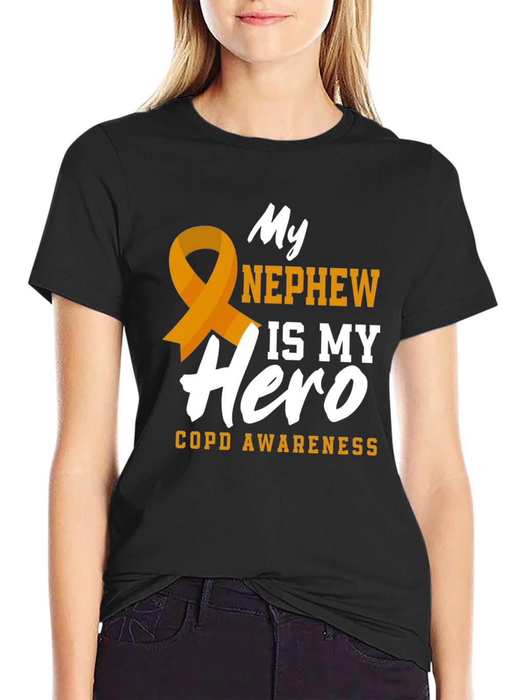 My Nephew is My Hero COPD Awareness T-Shirt