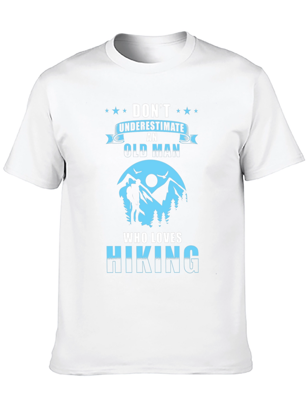 Old Man Hiking T-Shirt