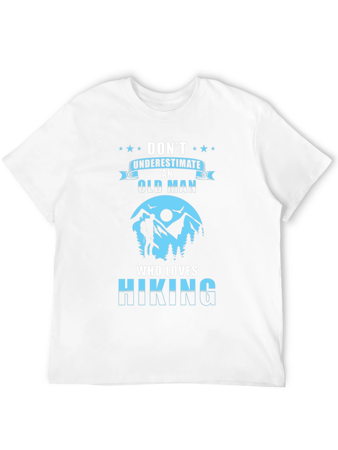 Old Man Hiking T-Shirt