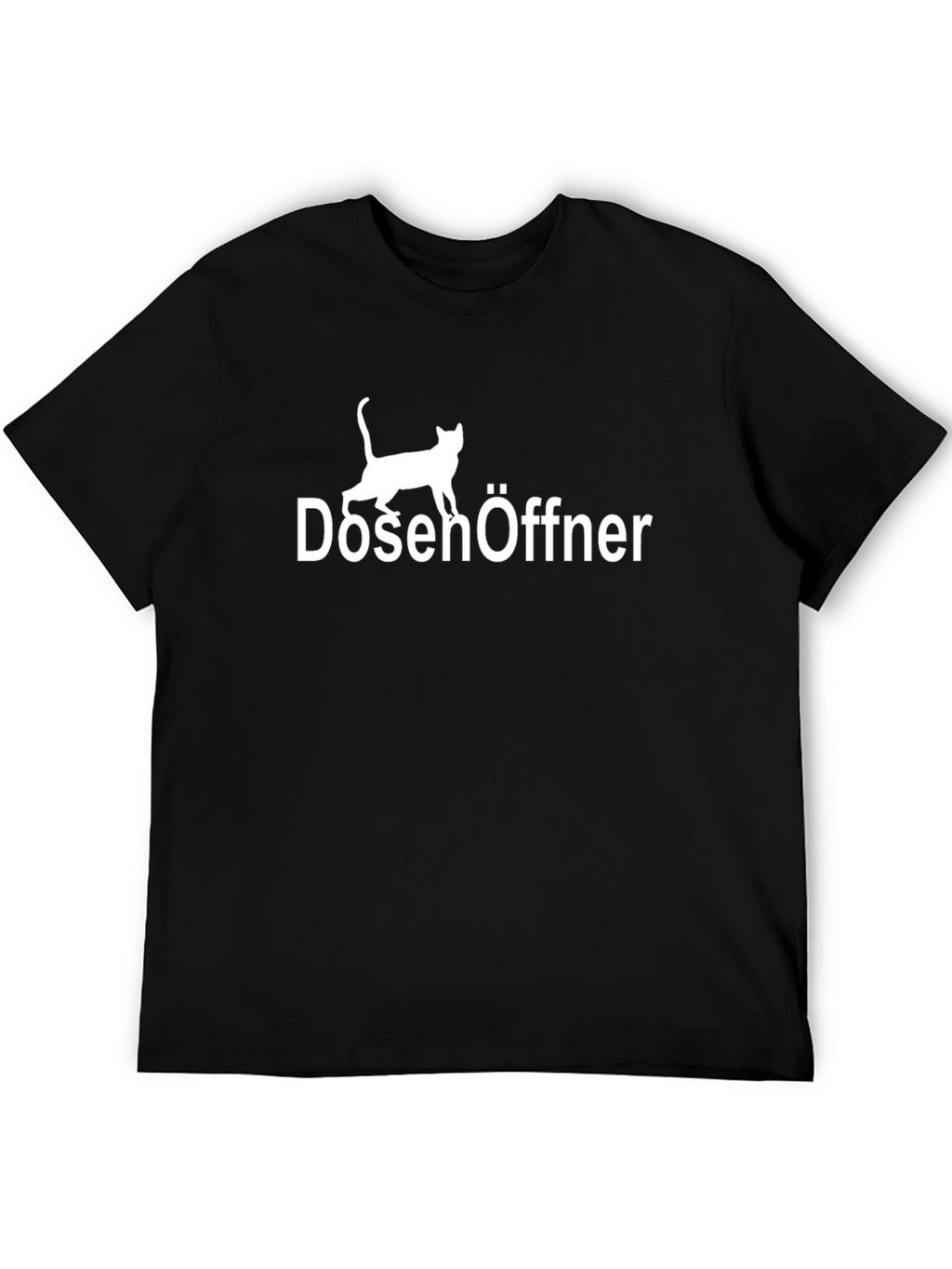 Dosenöffner Cat Lover Black T-Shirt