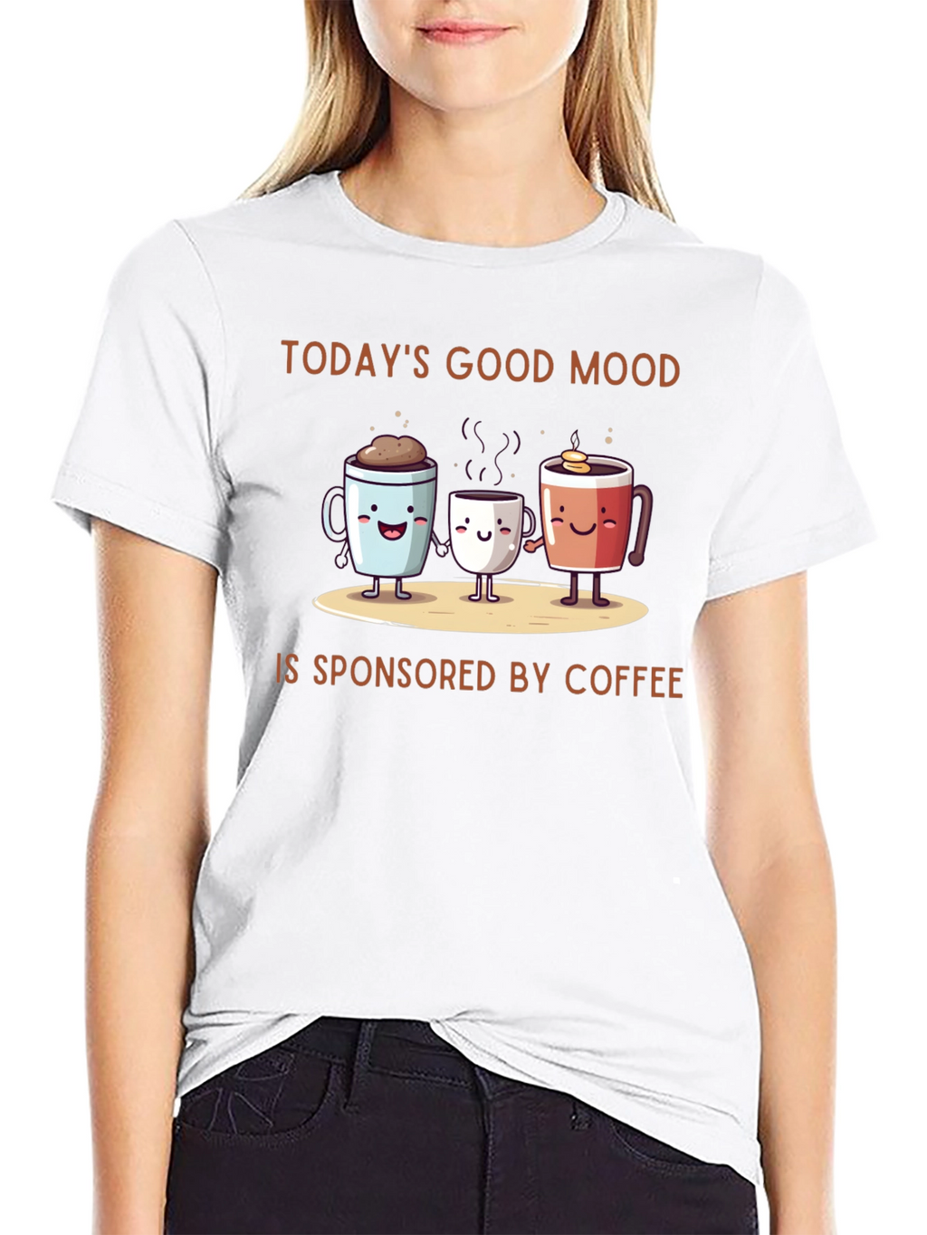 Todays Good Mood Coffee Graphic Tee