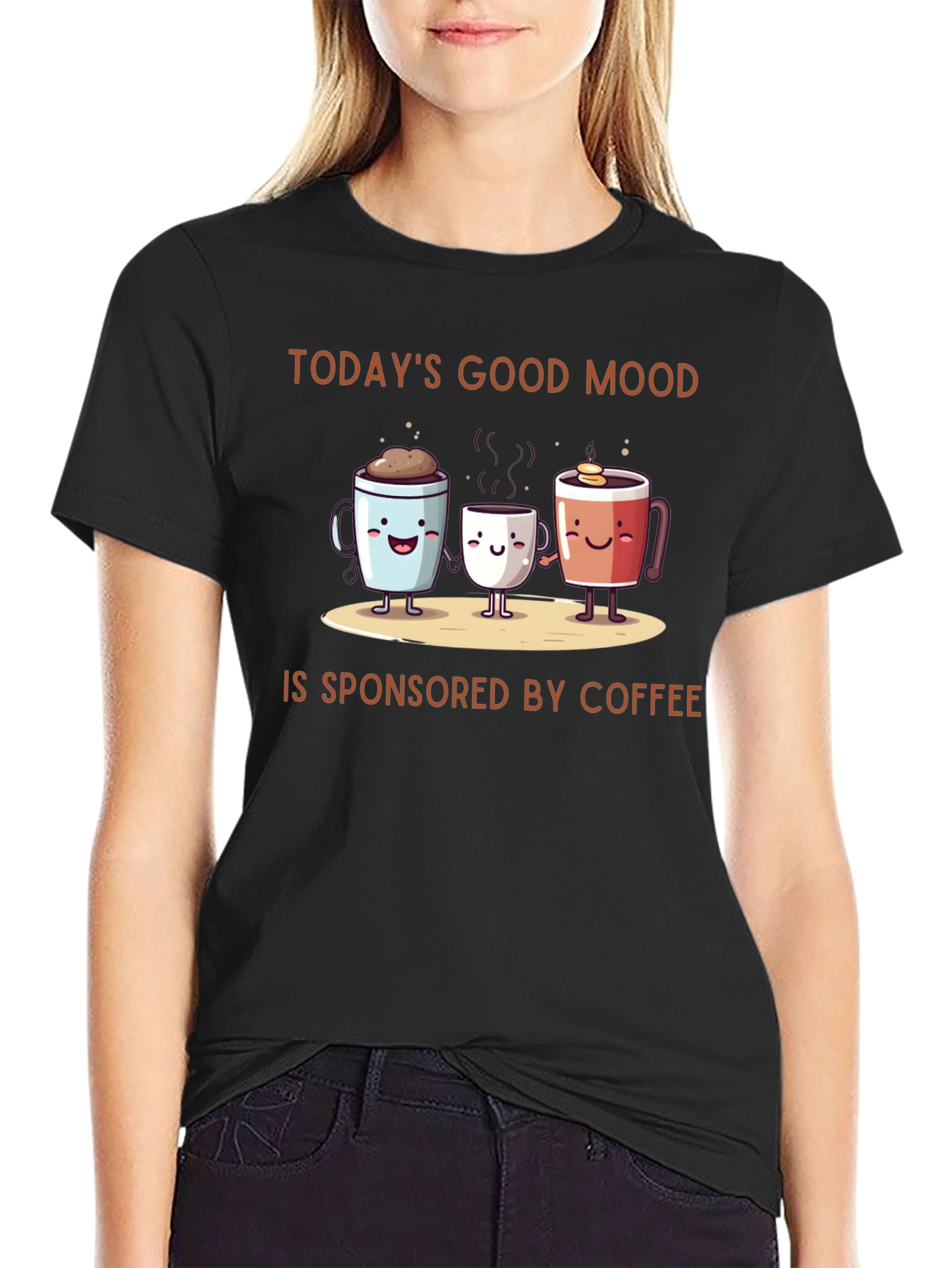 Todays Good Mood Coffee Graphic Tee