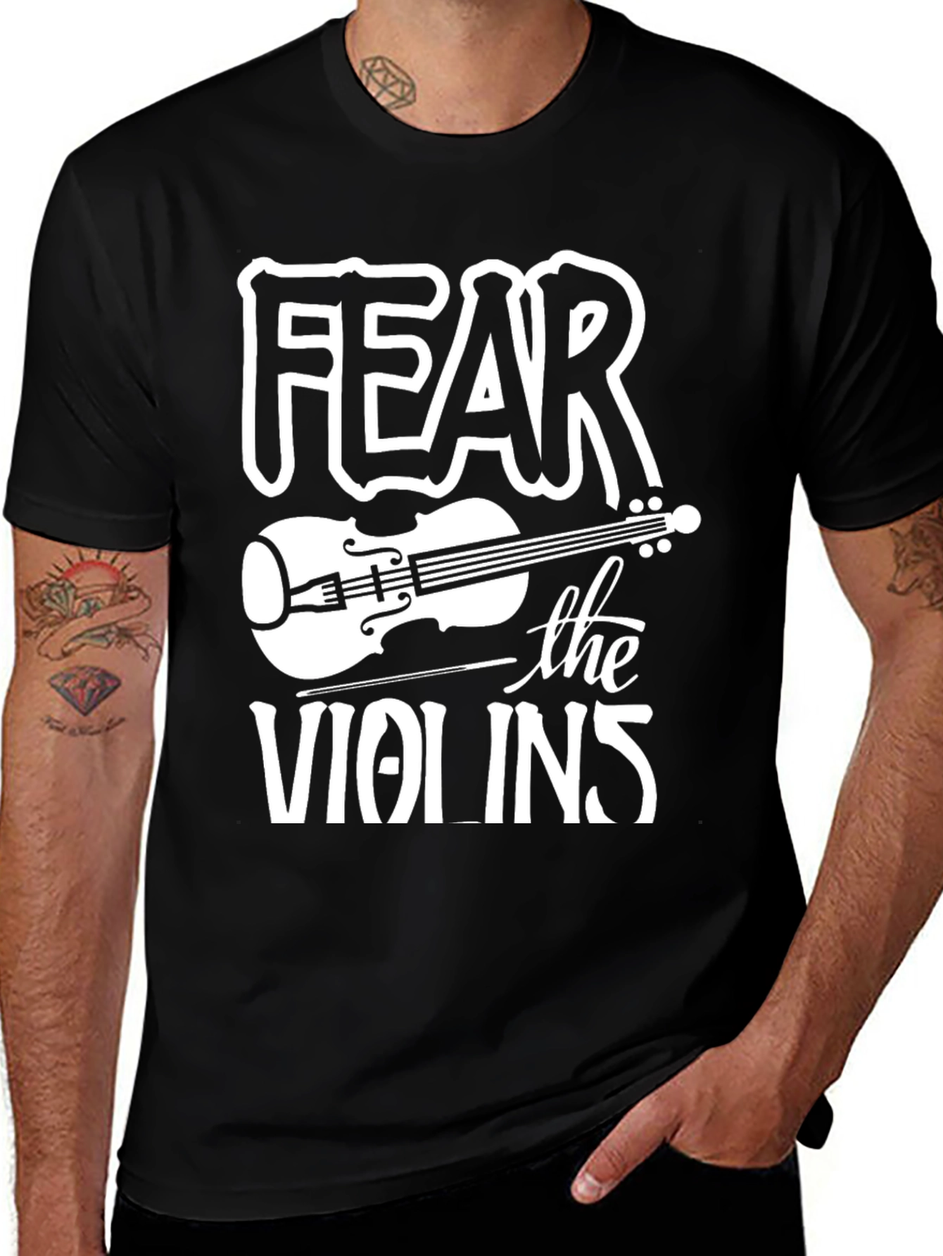 Fear the Violins Graphic Tee