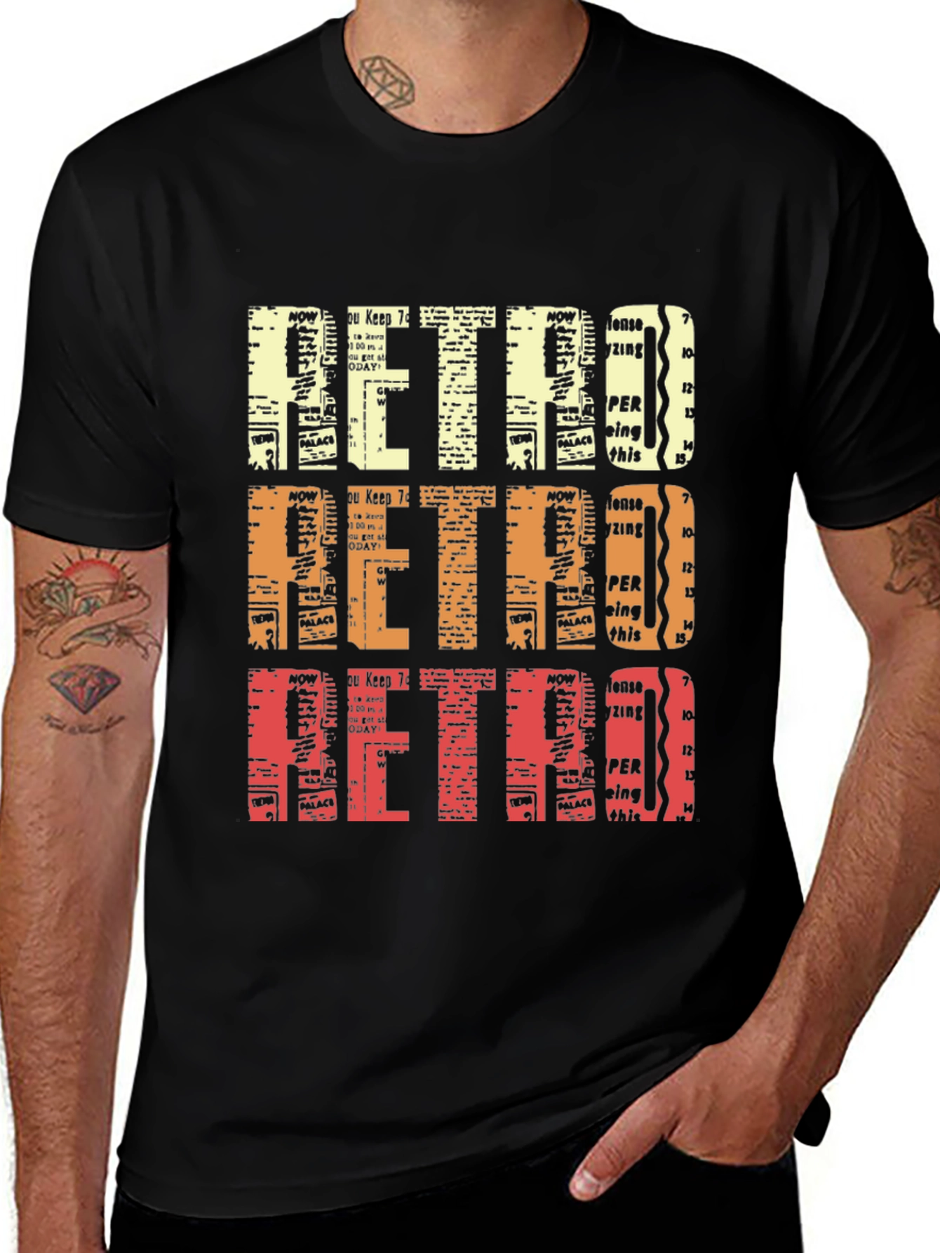 Retro Graphic Tee - Cool Vintage Style