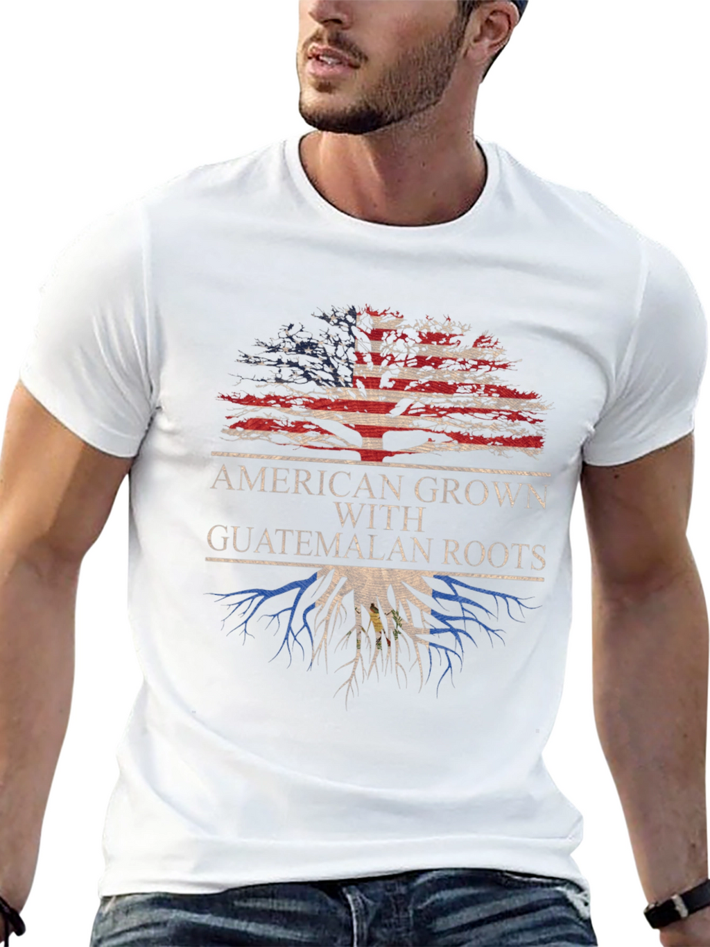 American Grown Guatemalan Roots T-Shirt
