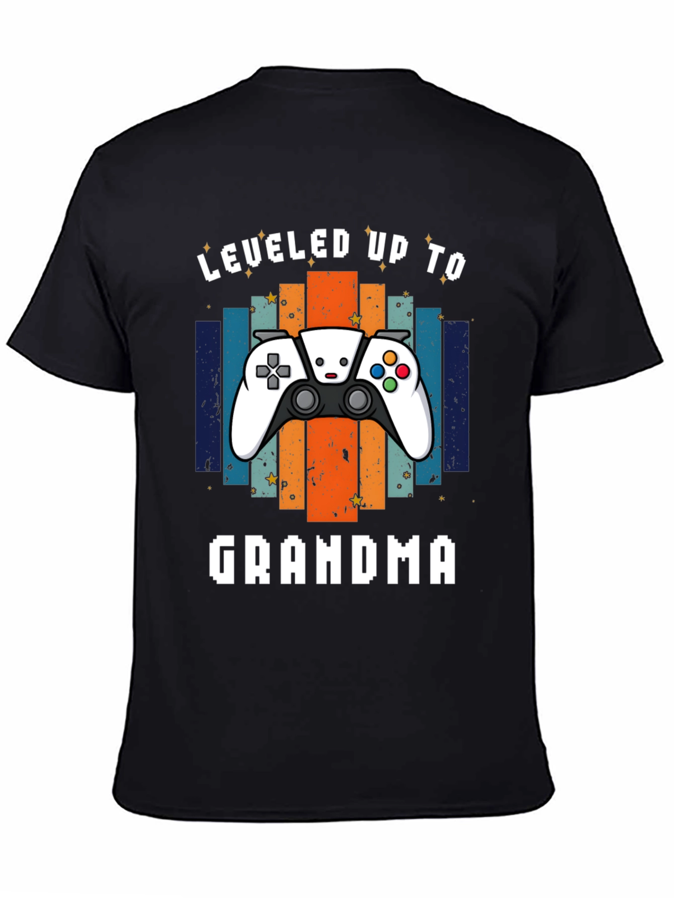 Leveled Up to Grandma Gaming T-Shirt