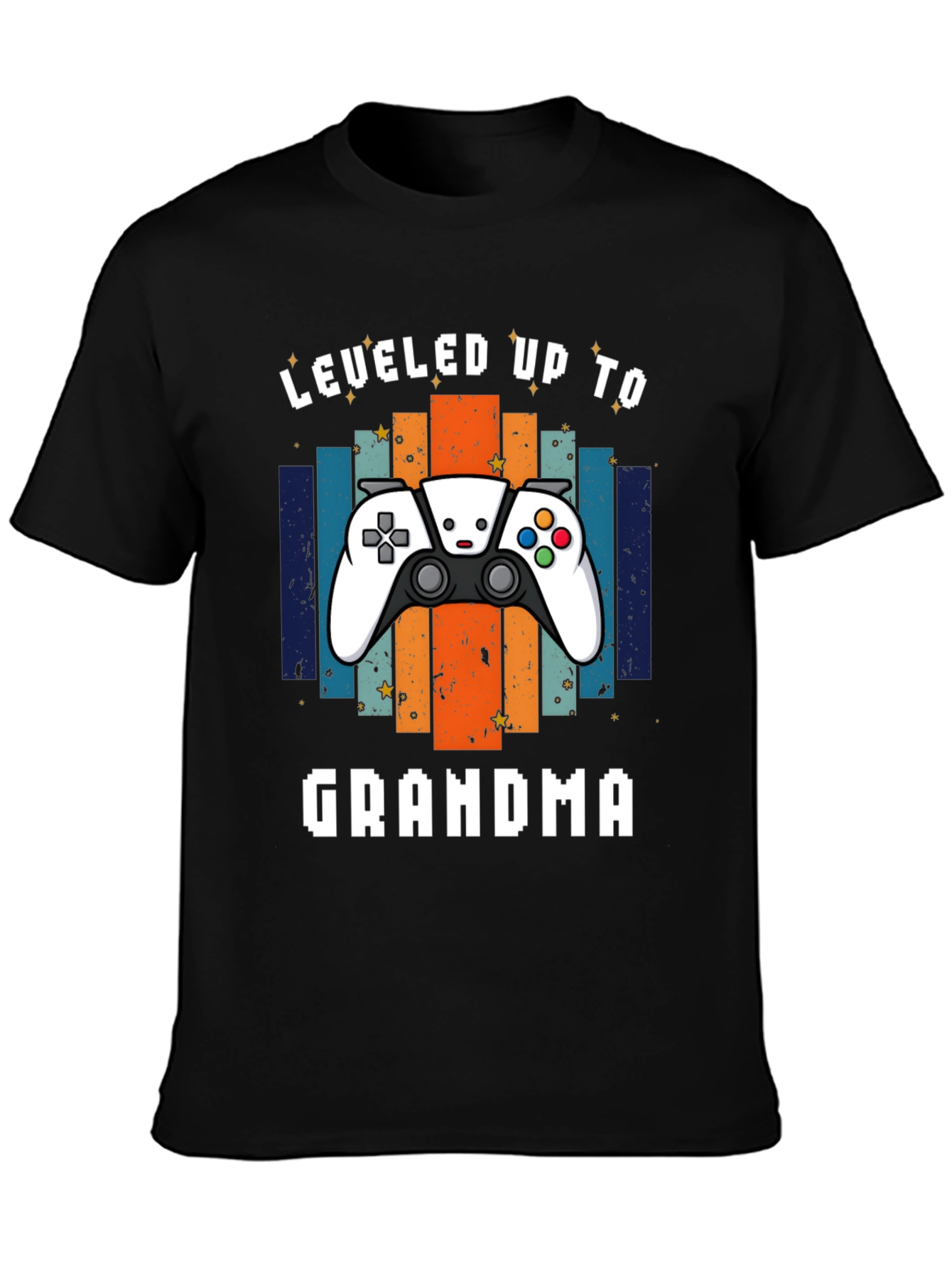 Leveled Up to Grandma Gaming T-Shirt