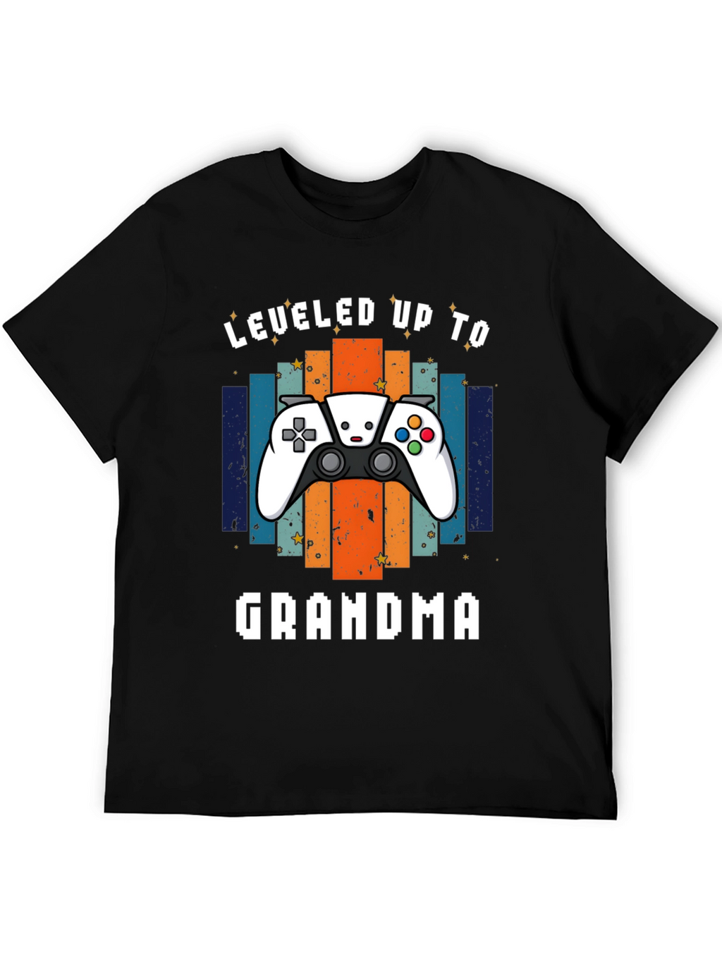 Leveled Up to Grandma Gaming T-Shirt
