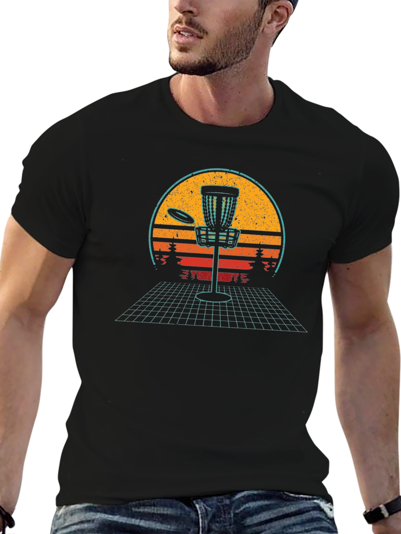 Retro Disc Golf T-Shirt