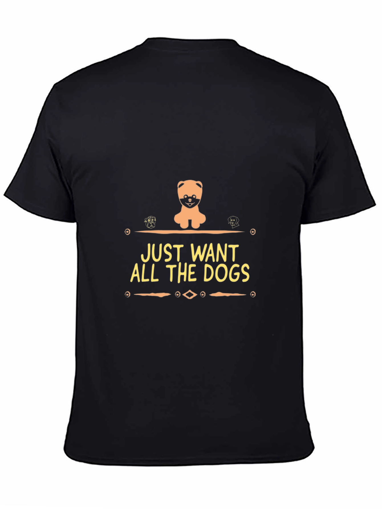 Just Want All The Dogs Graphic Tee