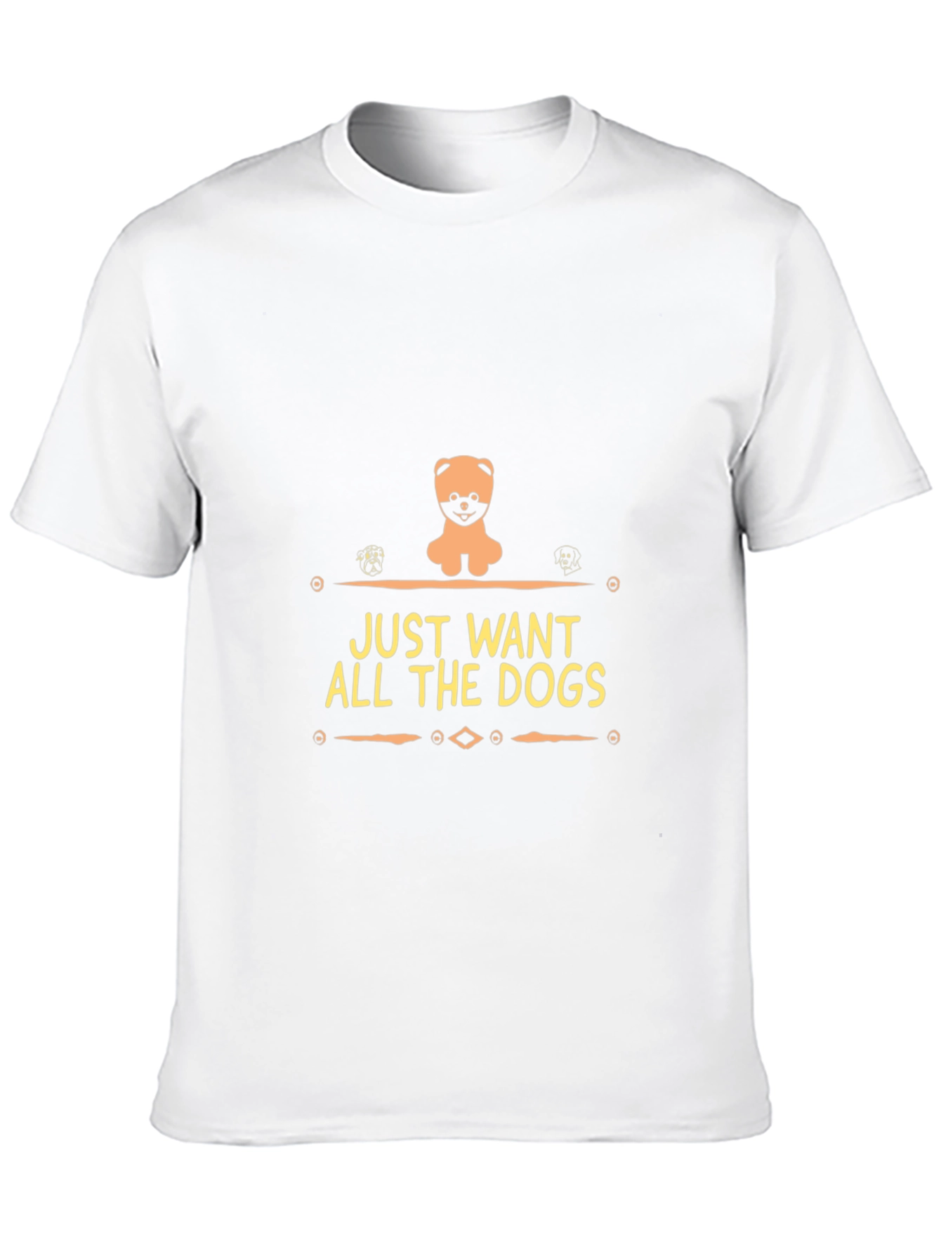 Just Want All The Dogs Graphic Tee