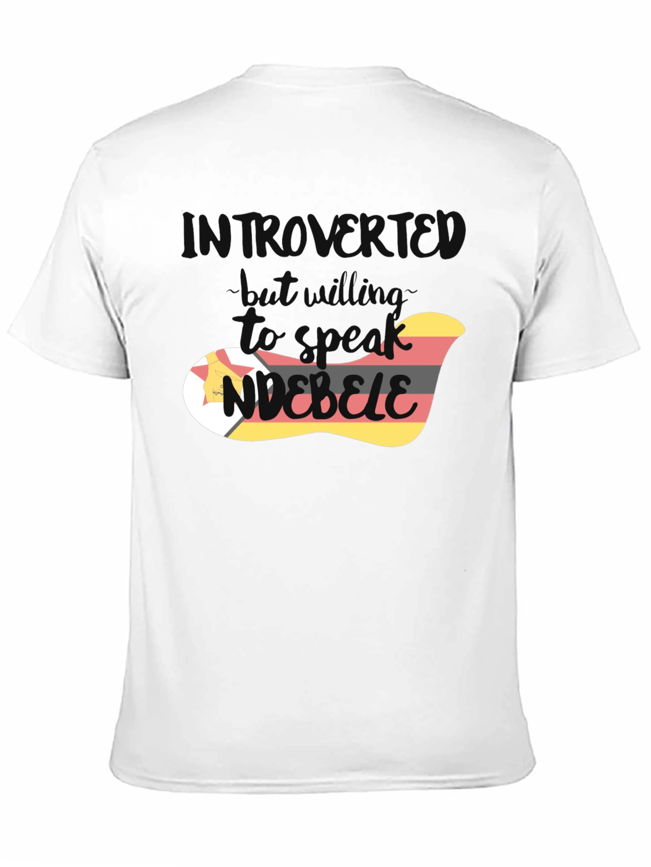 Introvert Ndebele Language T-Shirt