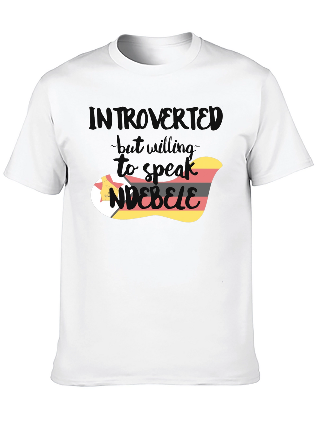Introvert Ndebele Language T-Shirt