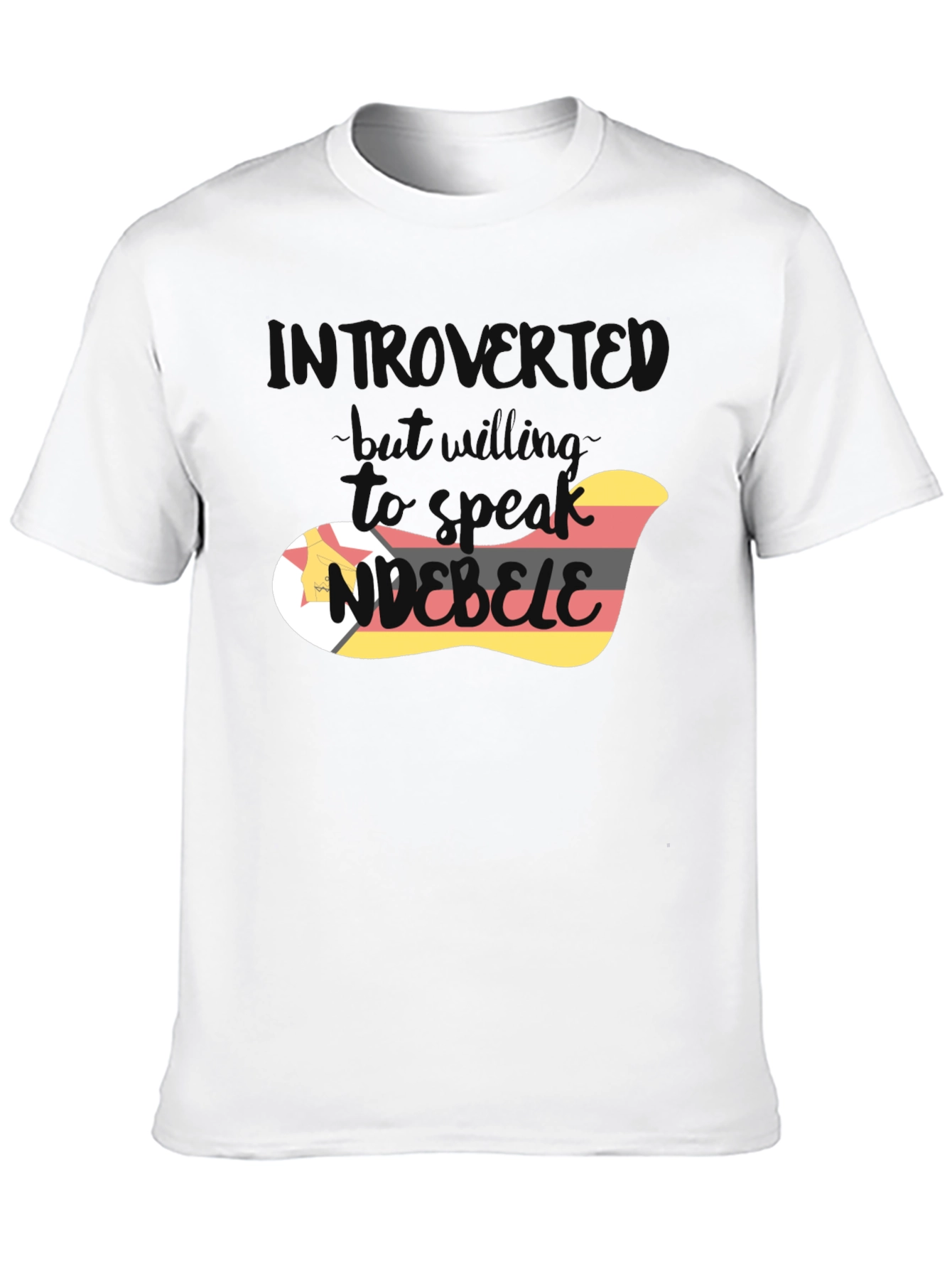 Introvert Ndebele Language T-Shirt