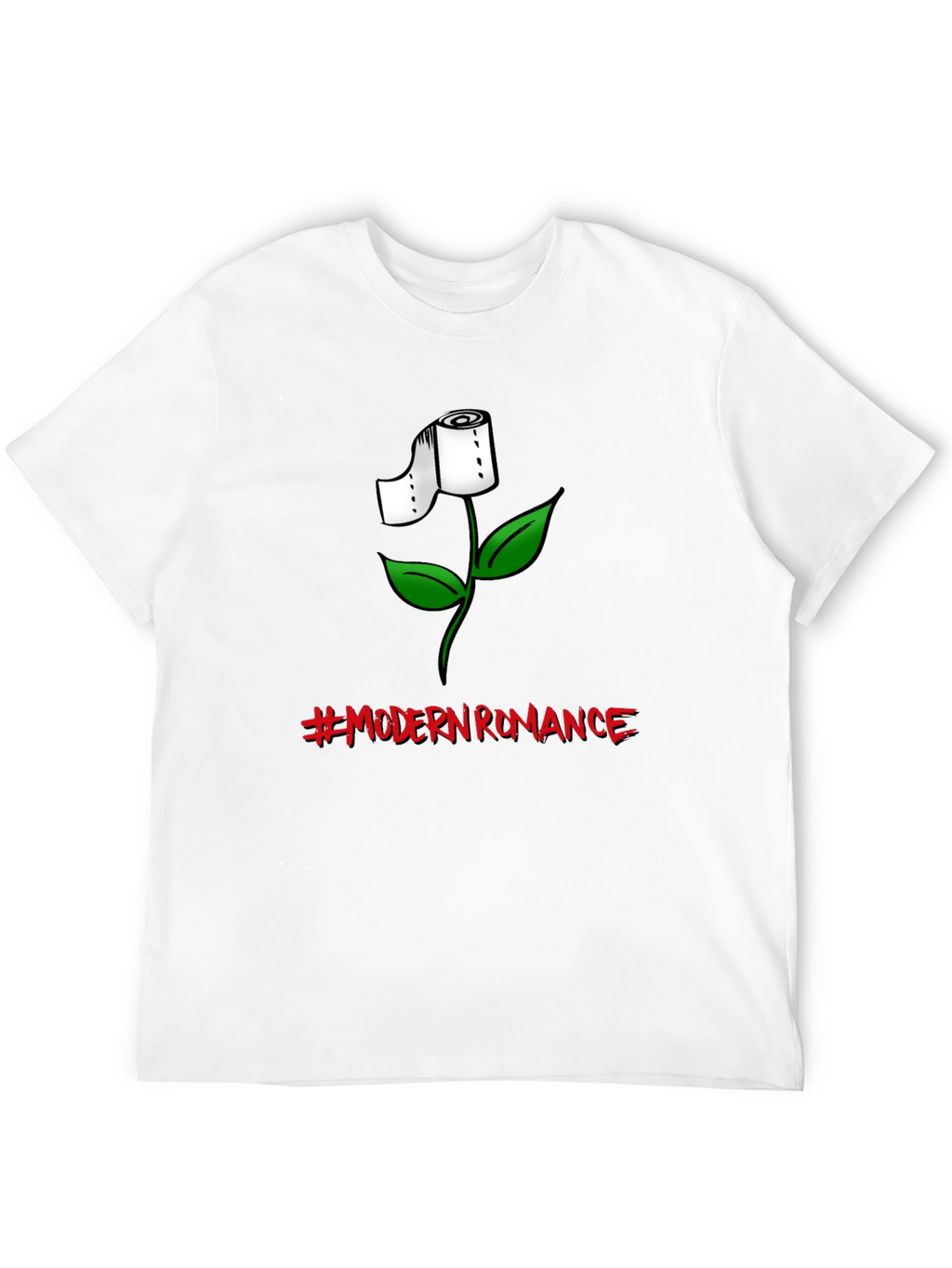 Modern Romance T-Shirt - Toilet Paper Flower Graphic Tee