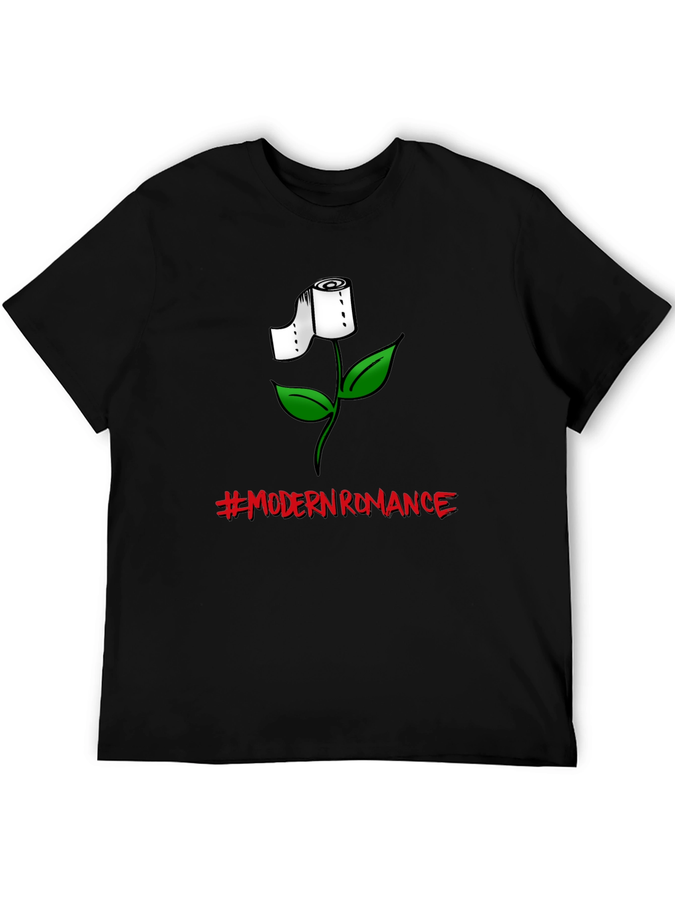 Modern Romance T-Shirt - Toilet Paper Flower Graphic Tee