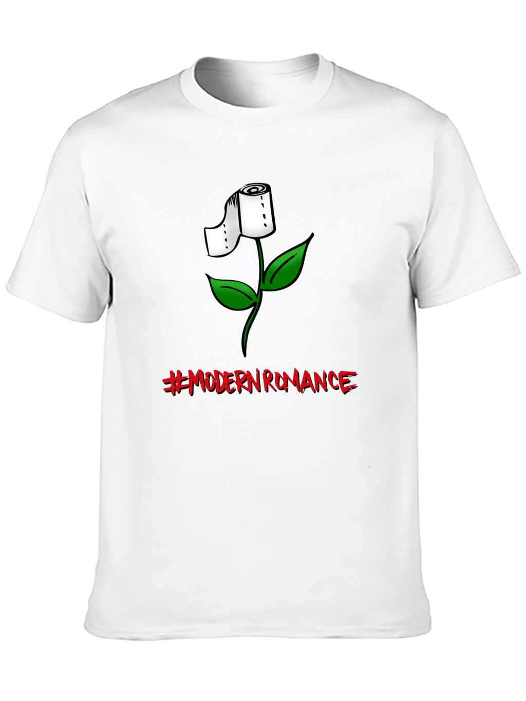 Modern Romance T-Shirt - Toilet Paper Flower Graphic Tee