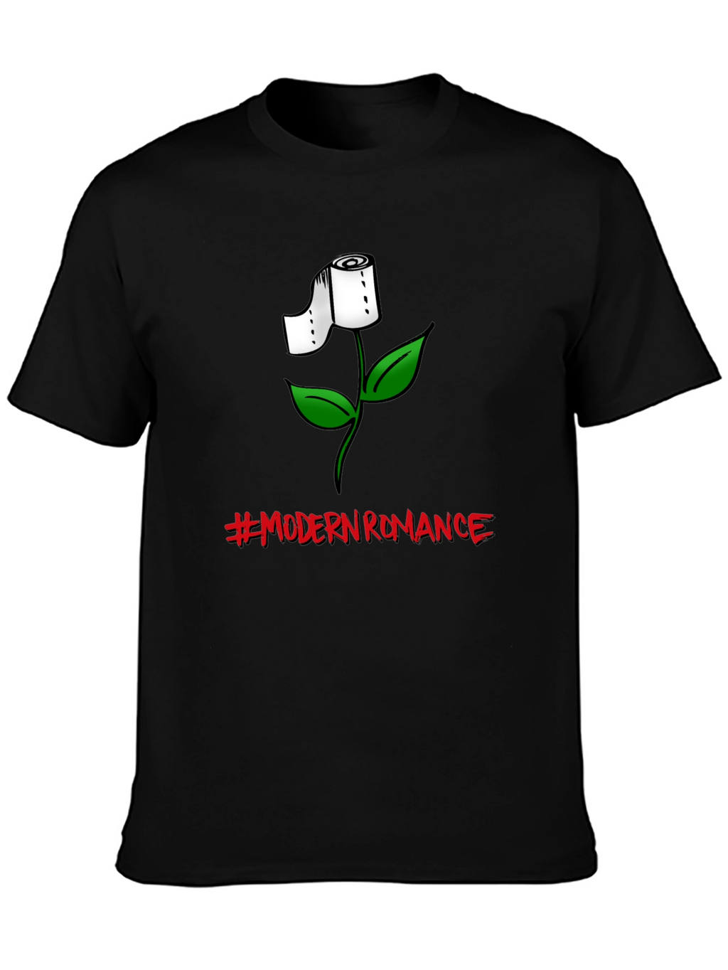 Modern Romance T-Shirt - Toilet Paper Flower Graphic Tee