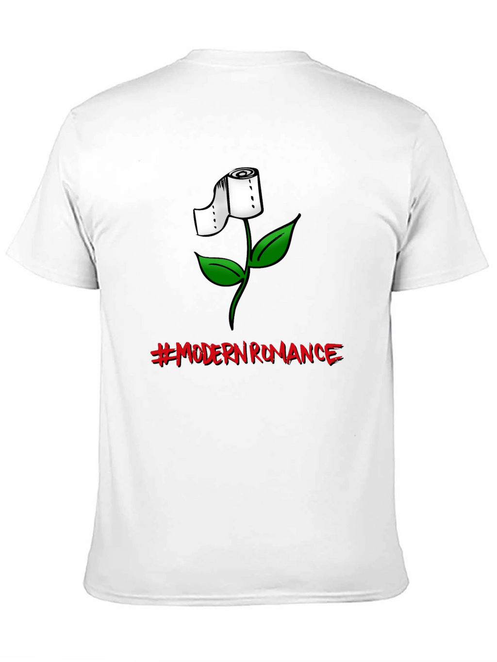 Modern Romance T-Shirt - Toilet Paper Flower Graphic Tee