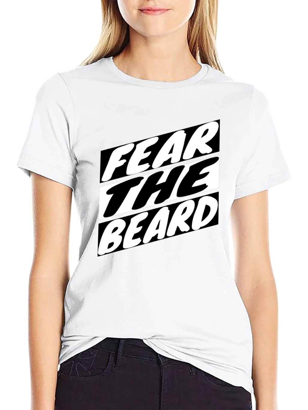 Fear the Beard T-Shirt - Black Graphic Tee