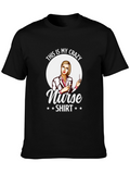 Crazy Nurse Shirt - Novelty Graphic Tee
