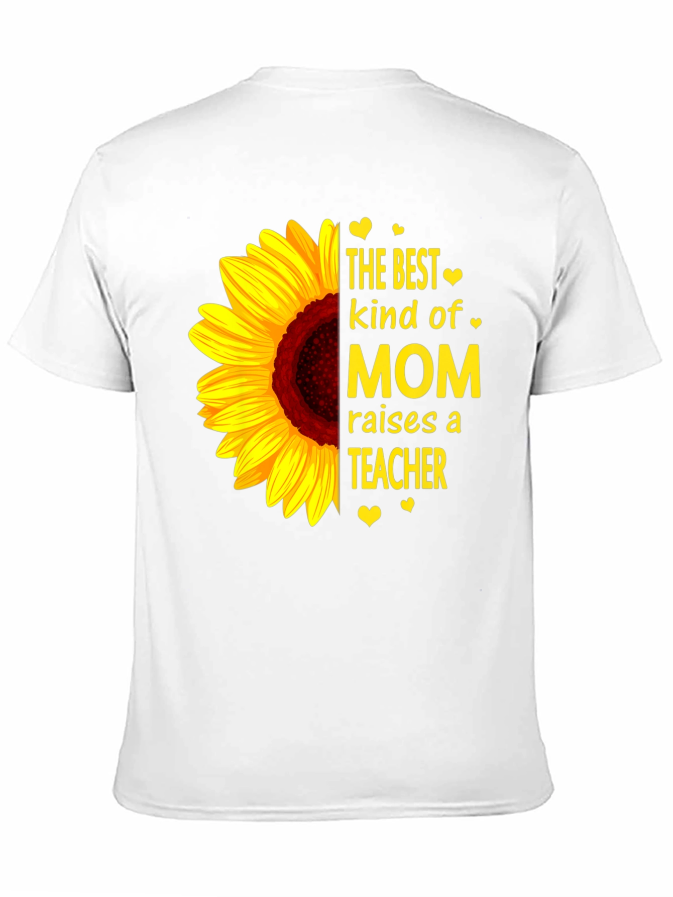 Best Kind of Mom Sunflower Graphic T-Shirt