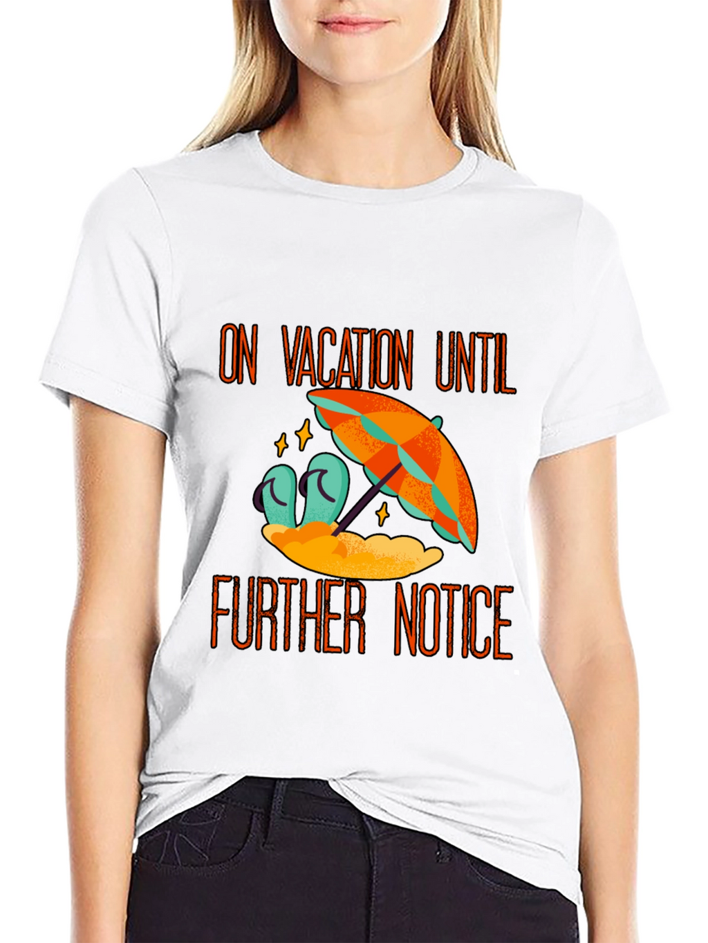 Vacation Mode Tee - On Vacation Until Further Notice
