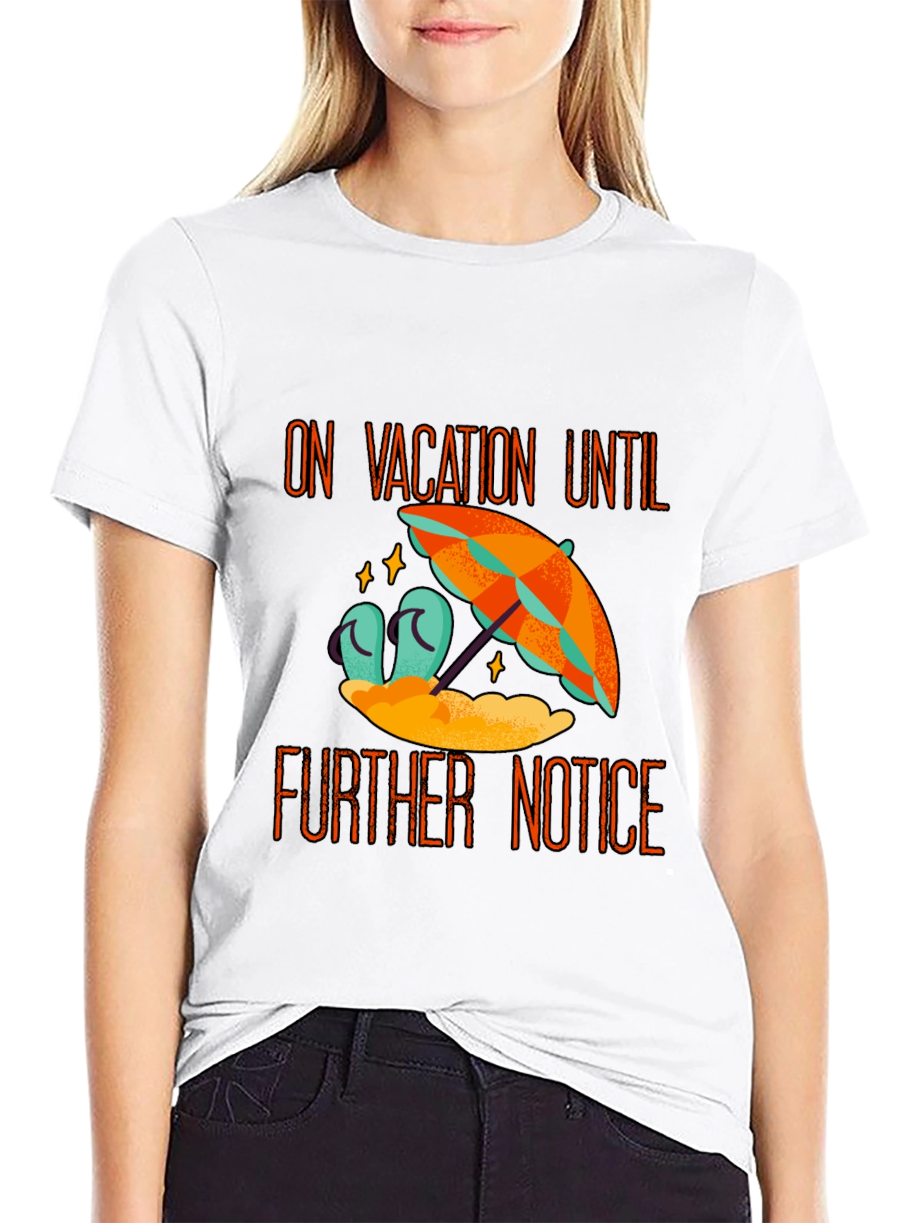 Vacation Mode Tee - On Vacation Until Further Notice