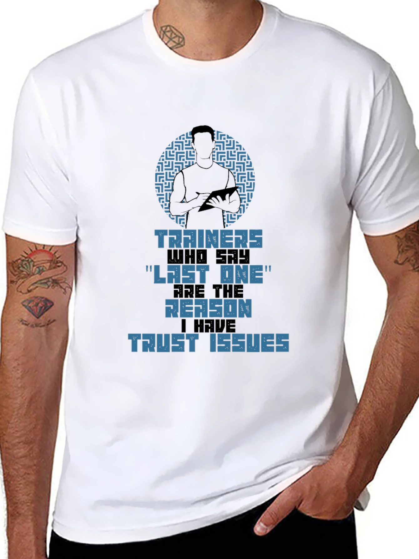 Trainers Trust Issues Graphic T-Shirt