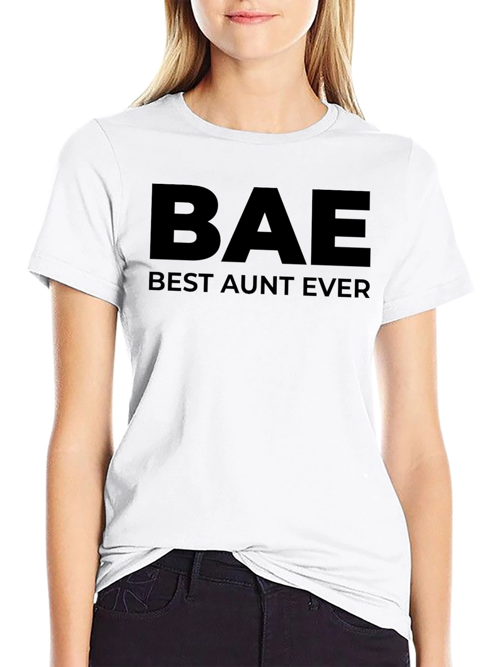 BAE Best Aunt Ever Graphic T-Shirt