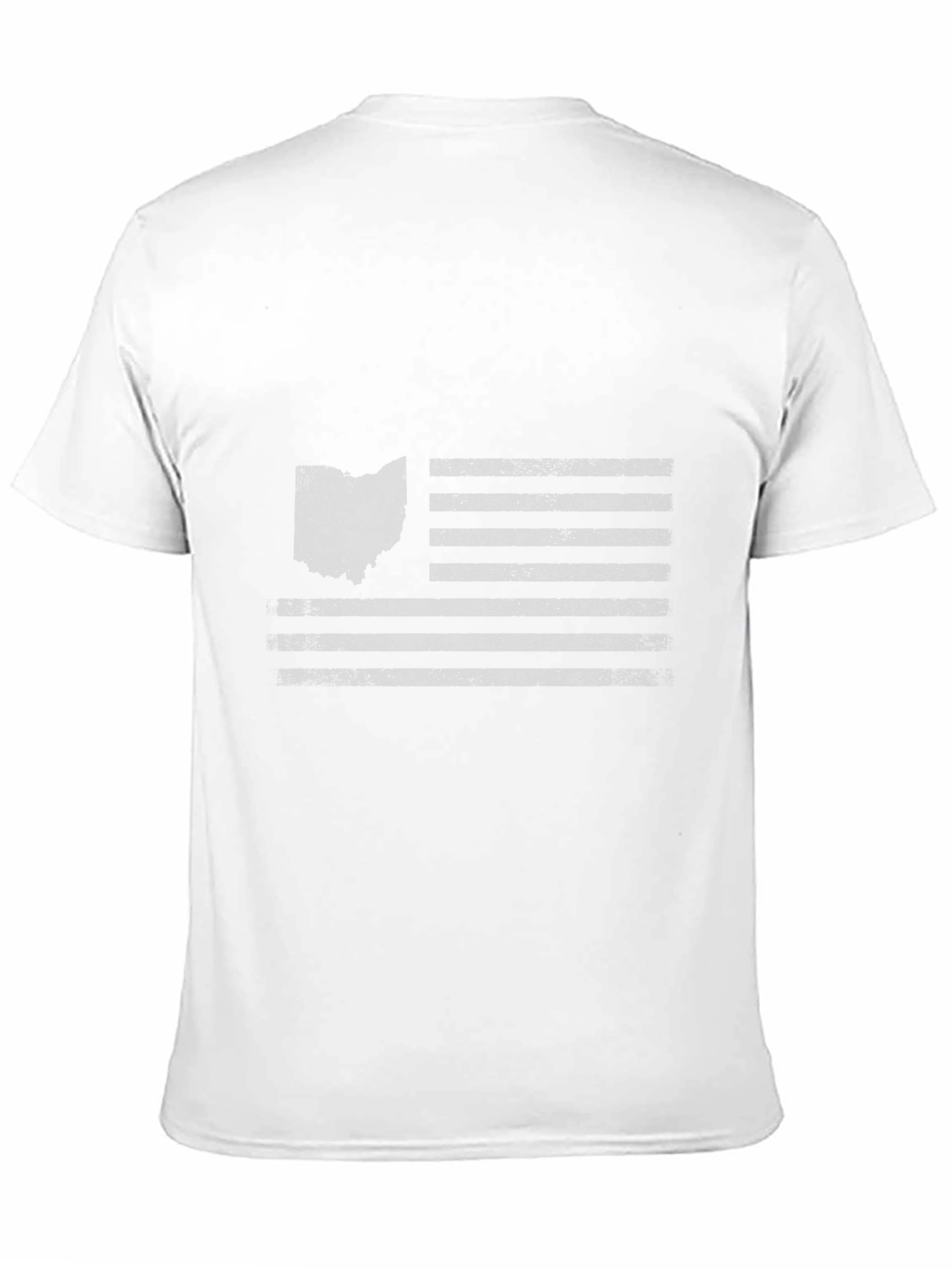 Ohio Flag T-Shirt - Distressed State Pride Tee