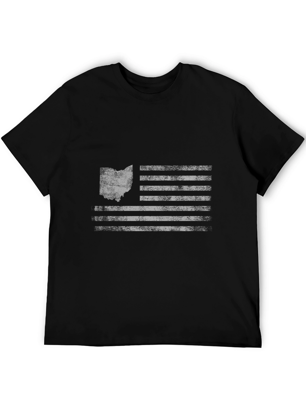 Ohio Flag T-Shirt - Distressed State Pride Tee